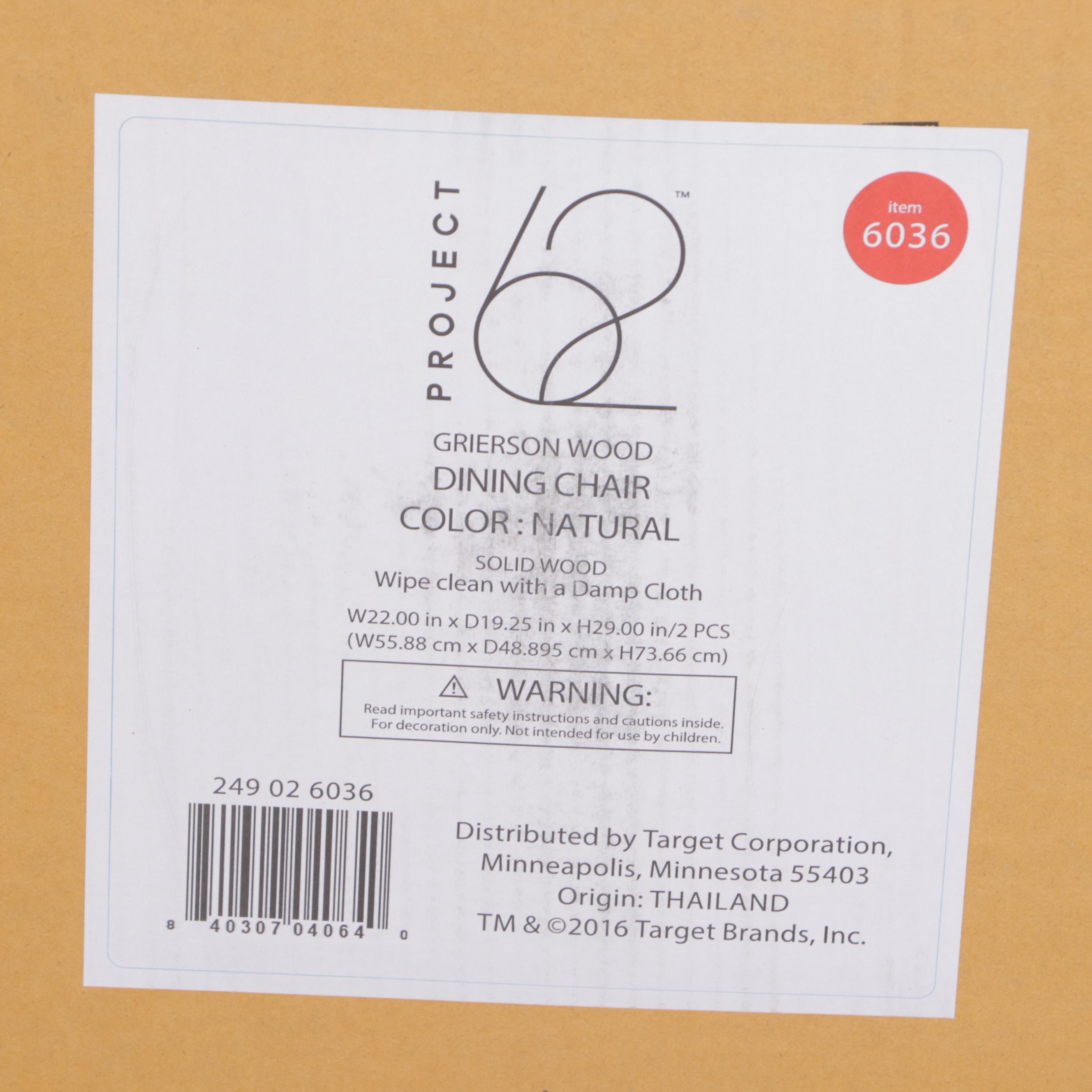 Project 62 with Grierson Wood Dining Chair