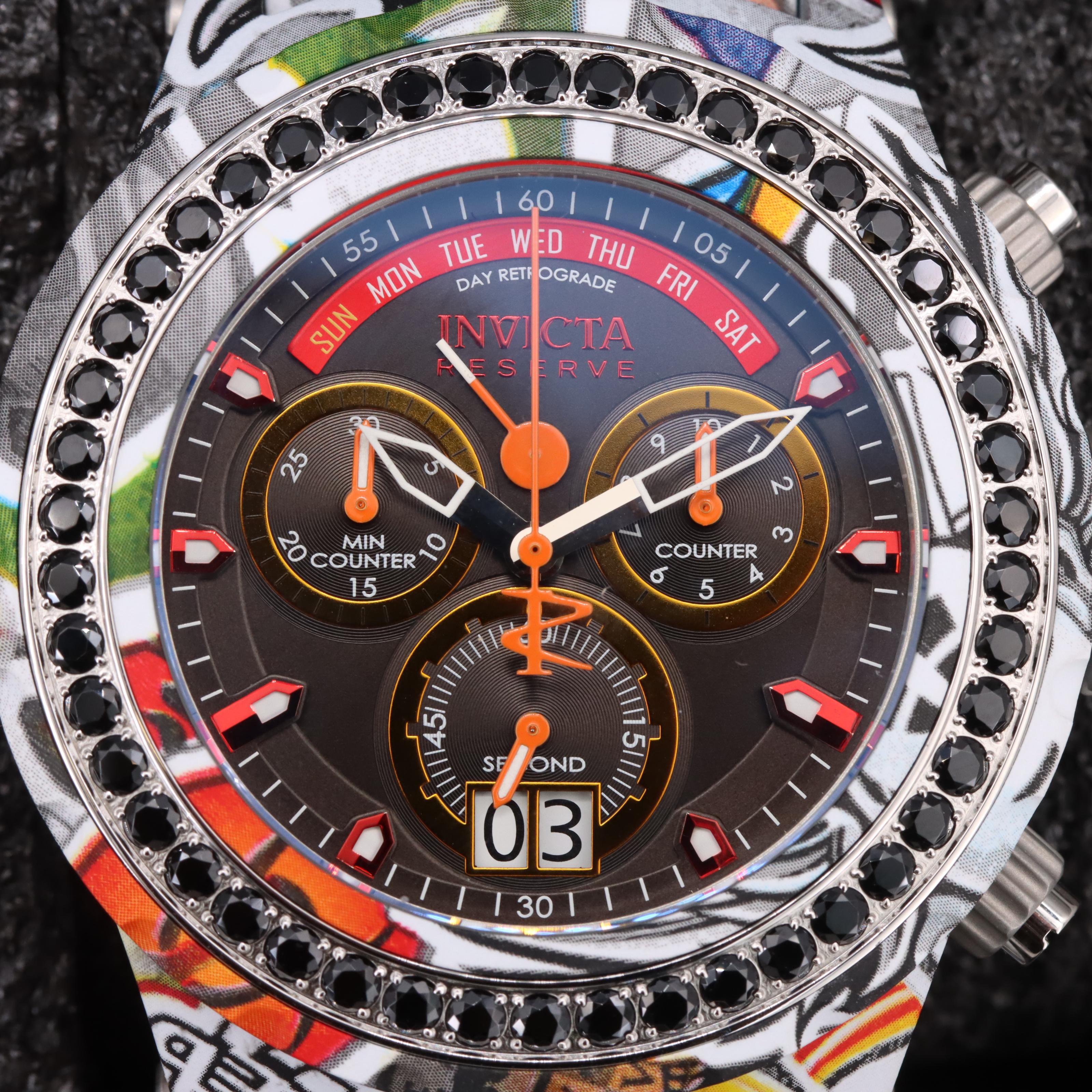 Limited Edition Disney, Tourbillon and Invicta Watches