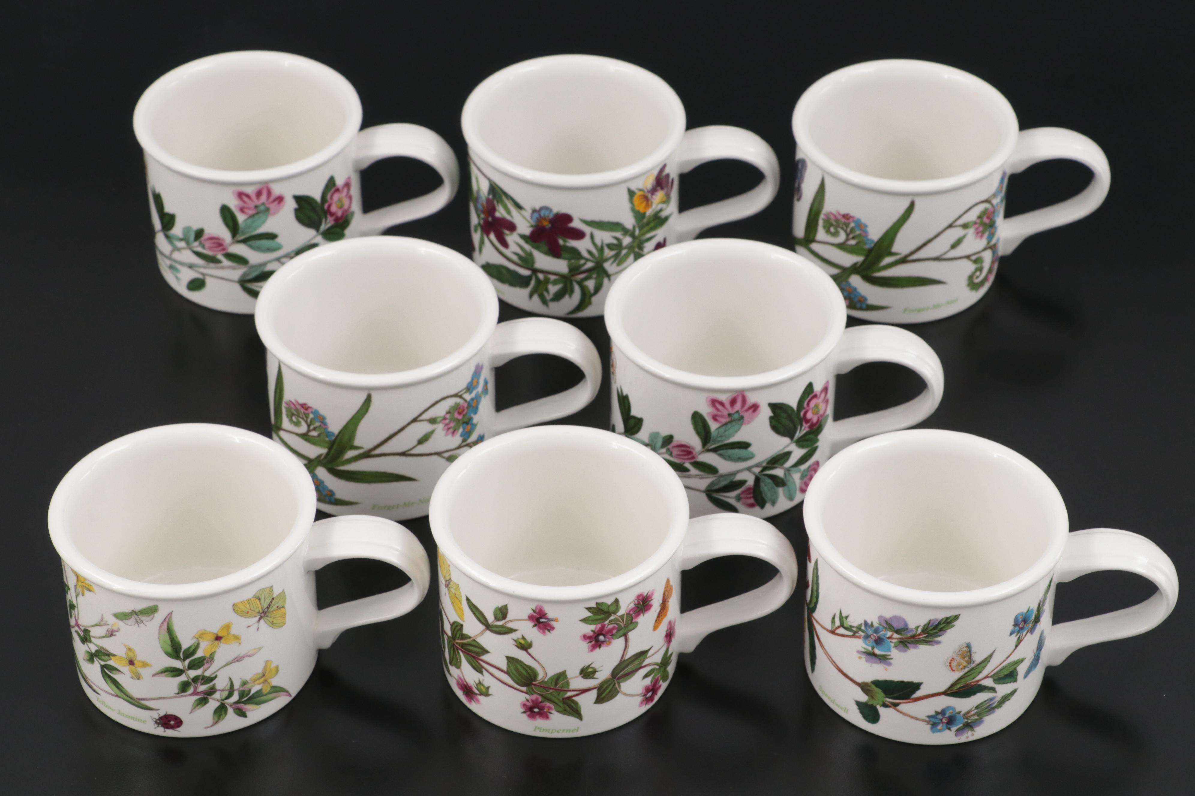 Portmeirion "The Botanic Garden" Ceramic Dinnerware and Footed Tureen