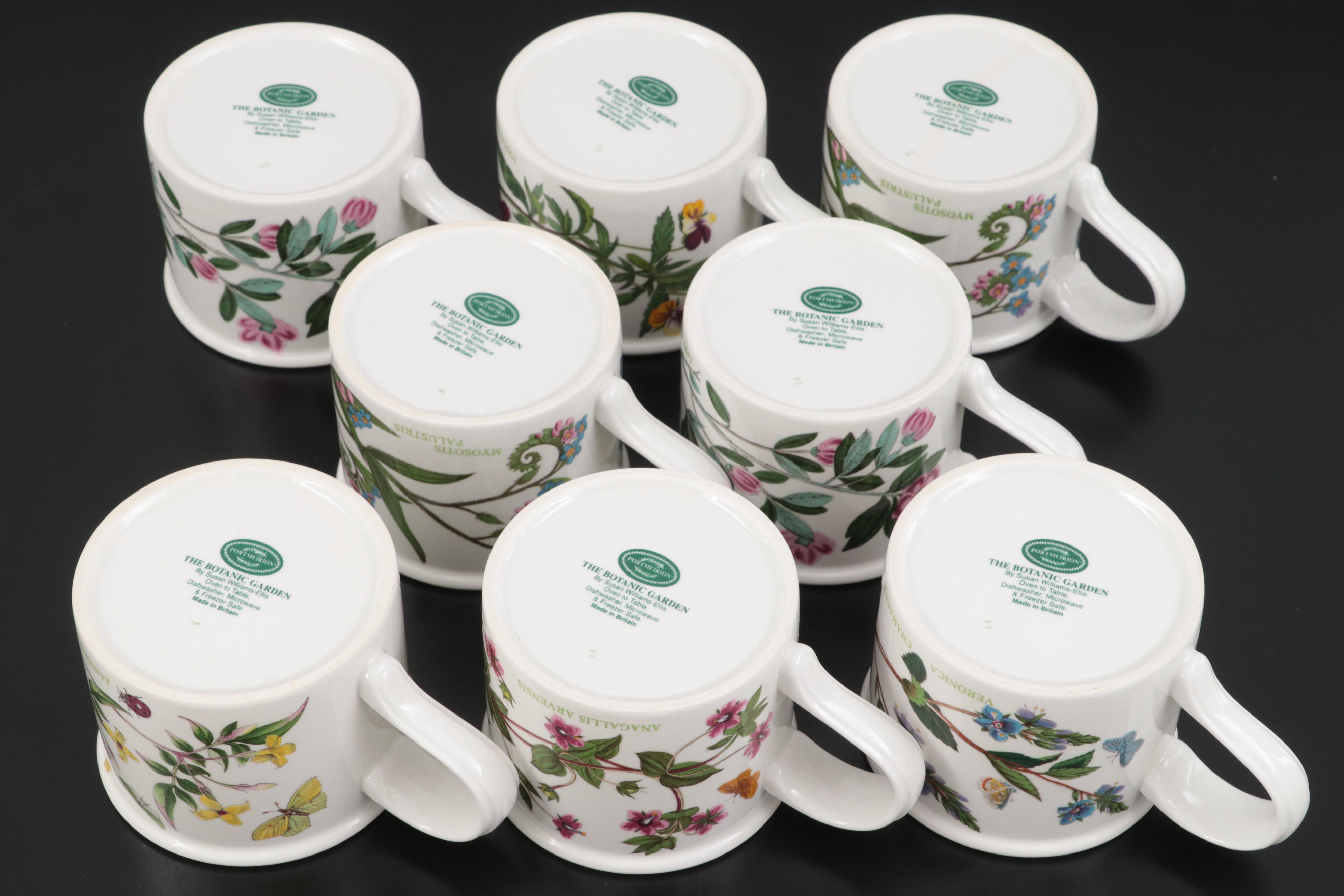 Portmeirion "The Botanic Garden" Ceramic Dinnerware and Footed Tureen