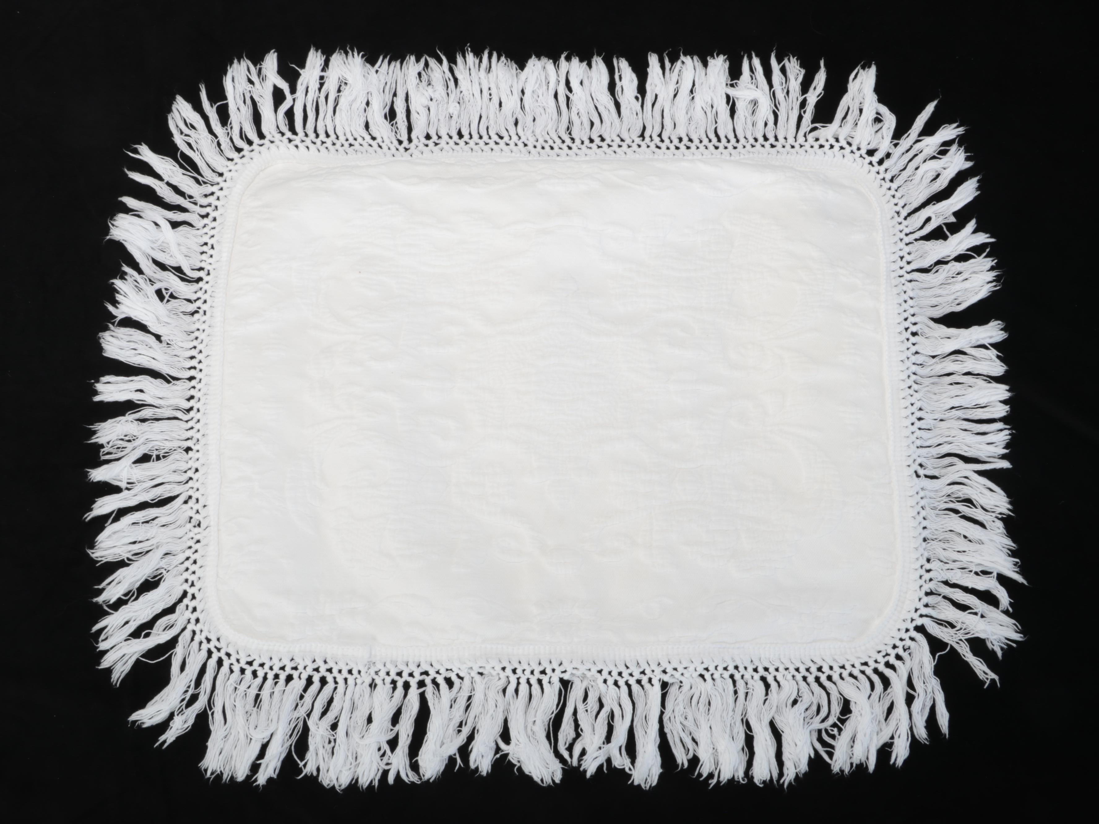 Bates"Queen Elizabeth" Queen Bedspread with Other Matelasse and Wool Bed Linens