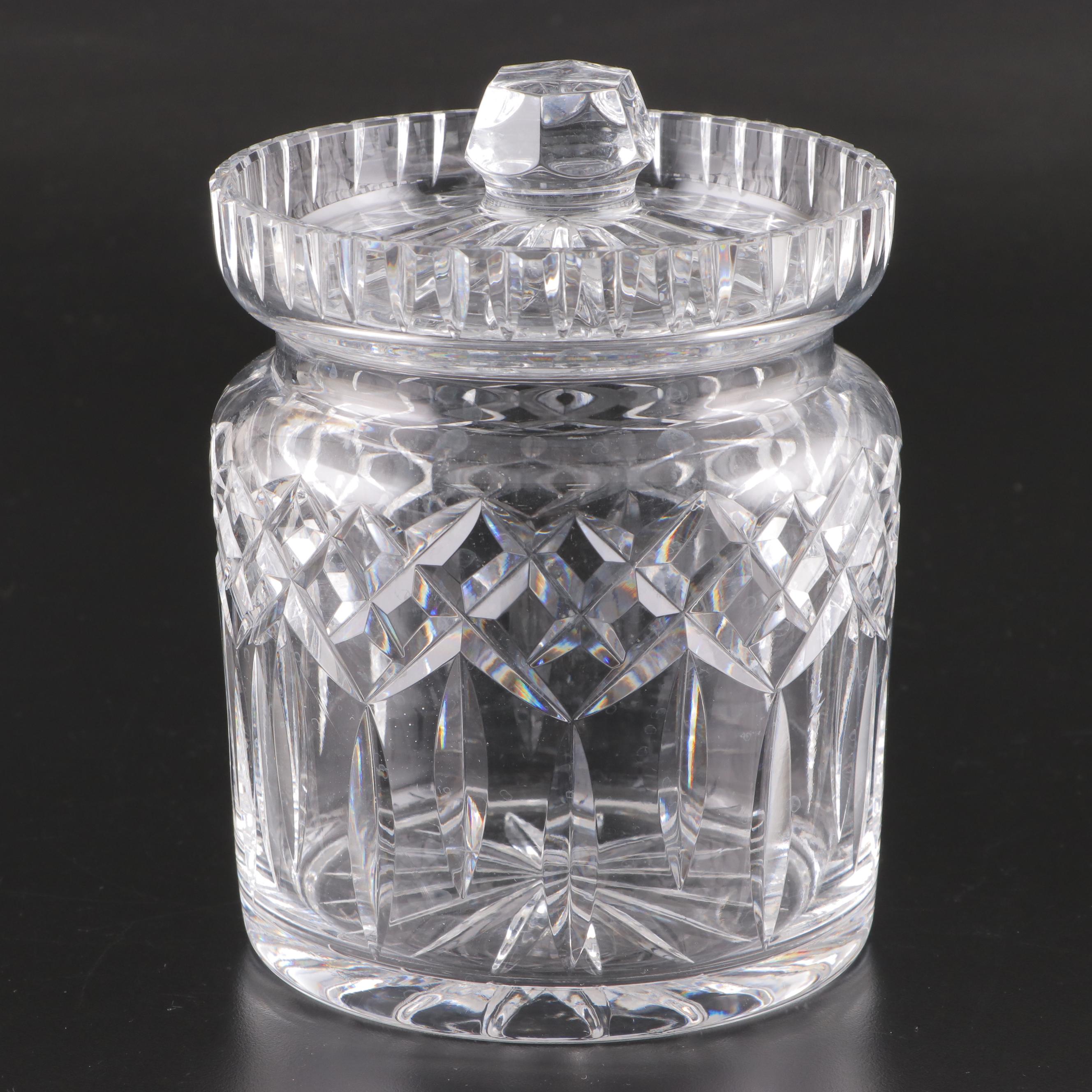Waterford Crystal "Lismore" Biscuit Barrels