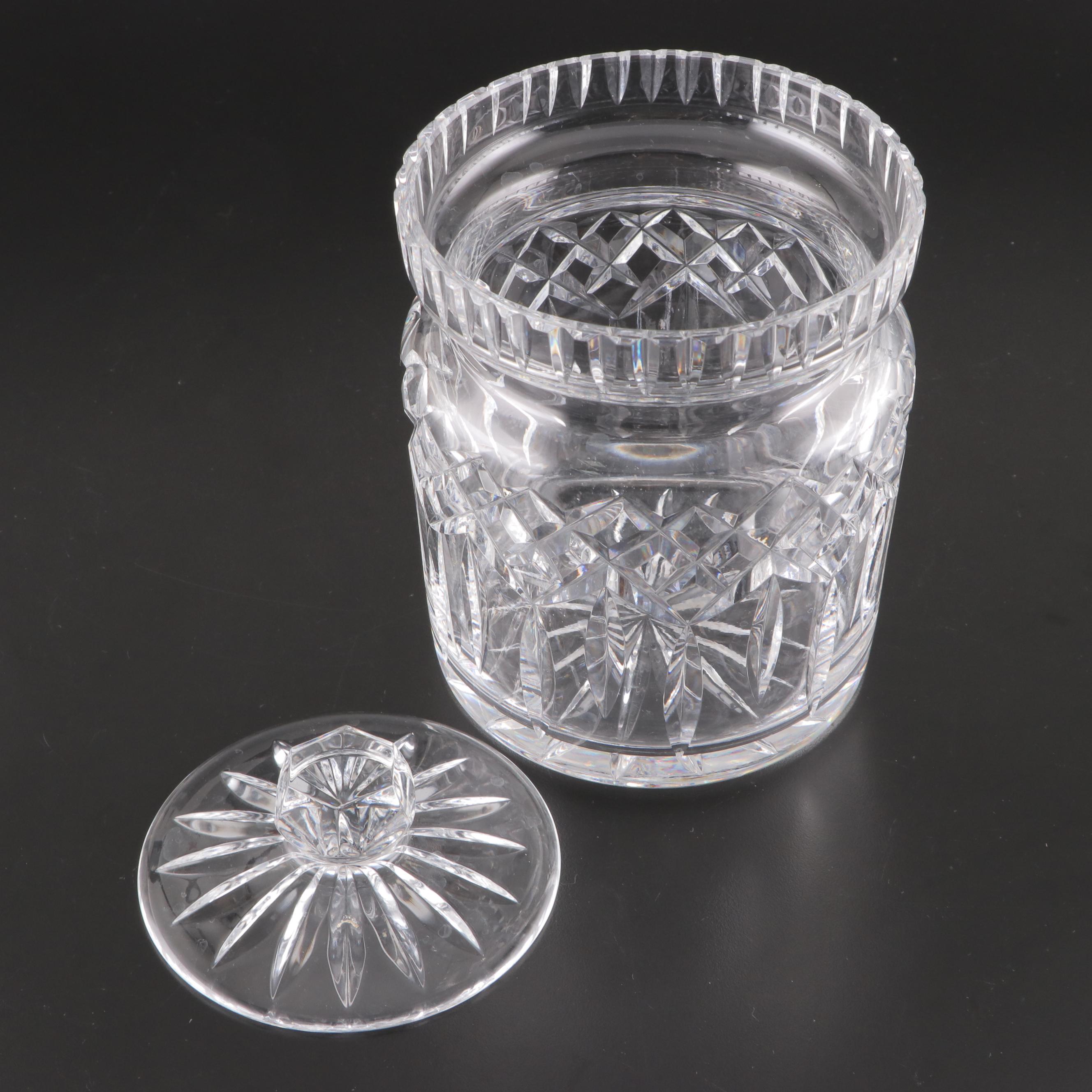Waterford Crystal "Lismore" Biscuit Barrels
