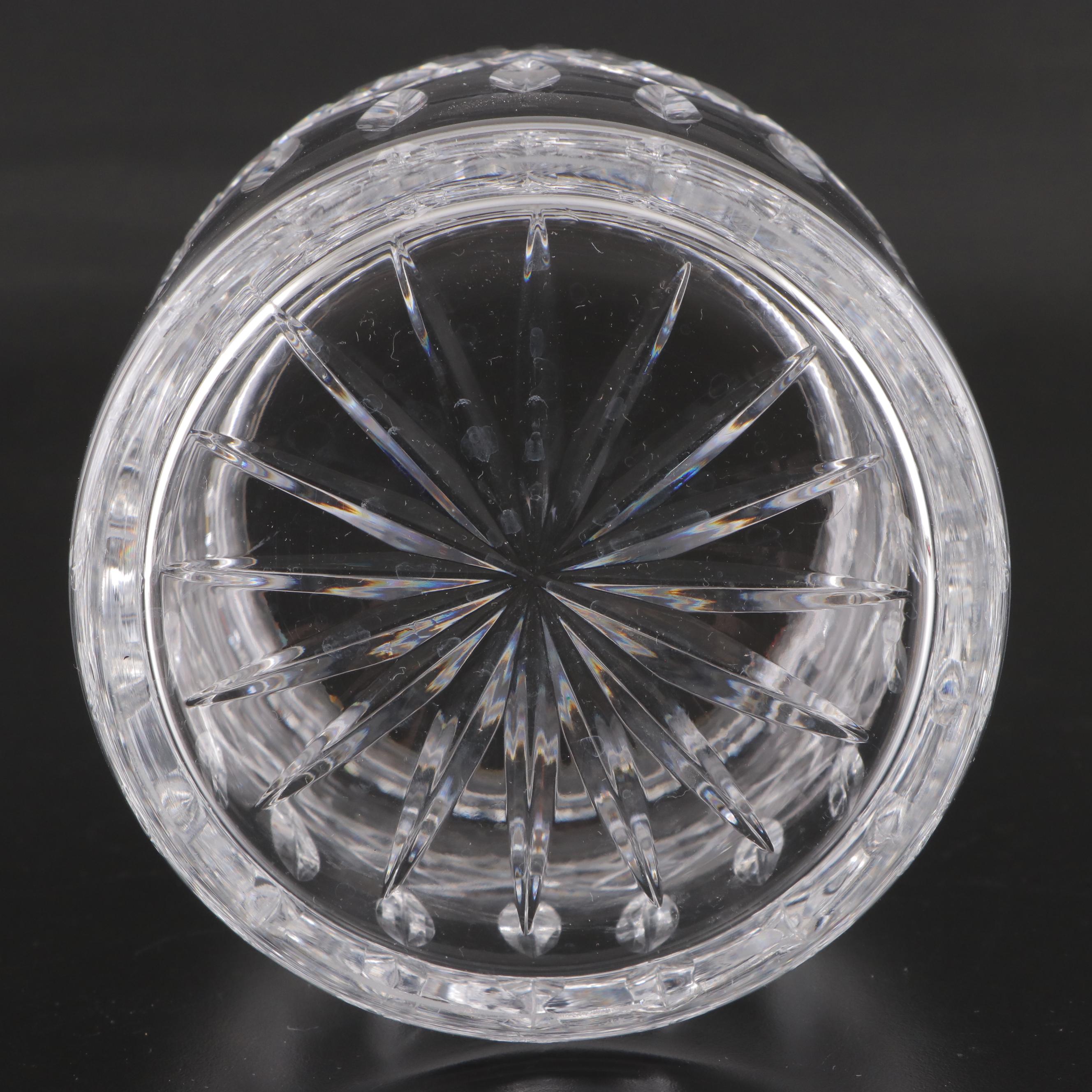 Waterford Crystal "Lismore" Biscuit Barrels