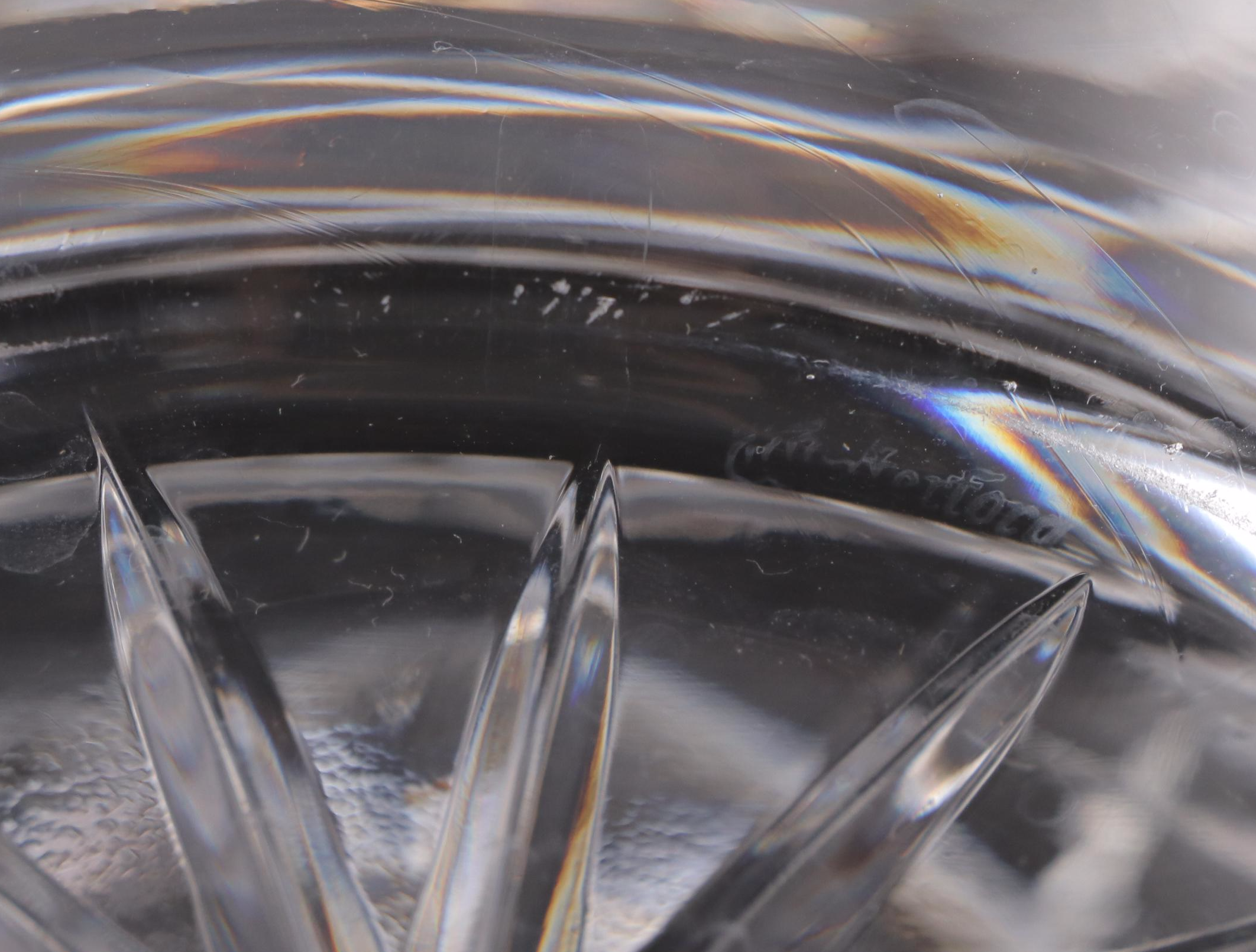 Waterford Crystal "Lismore" Biscuit Barrels