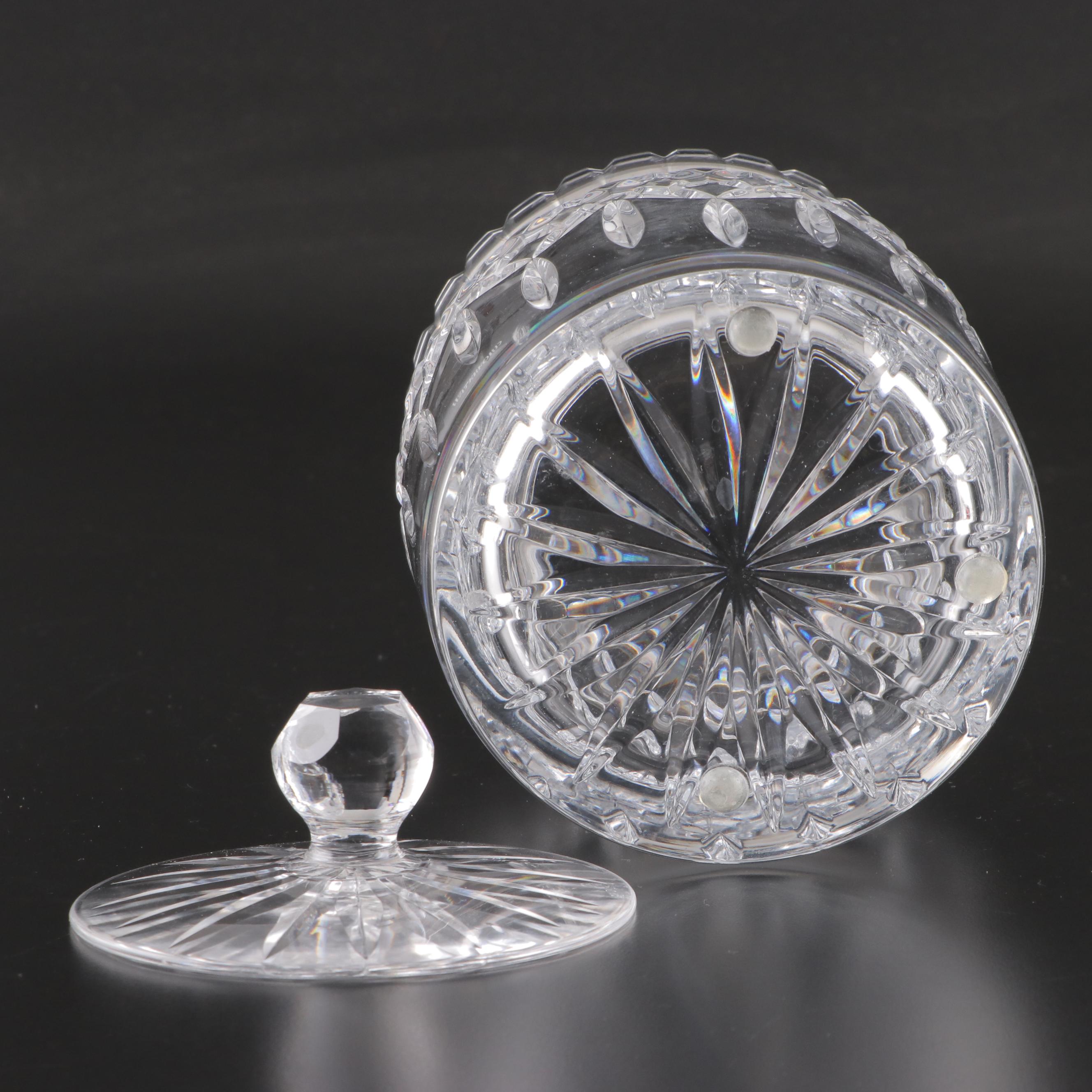 Waterford Crystal "Lismore" Biscuit Barrels