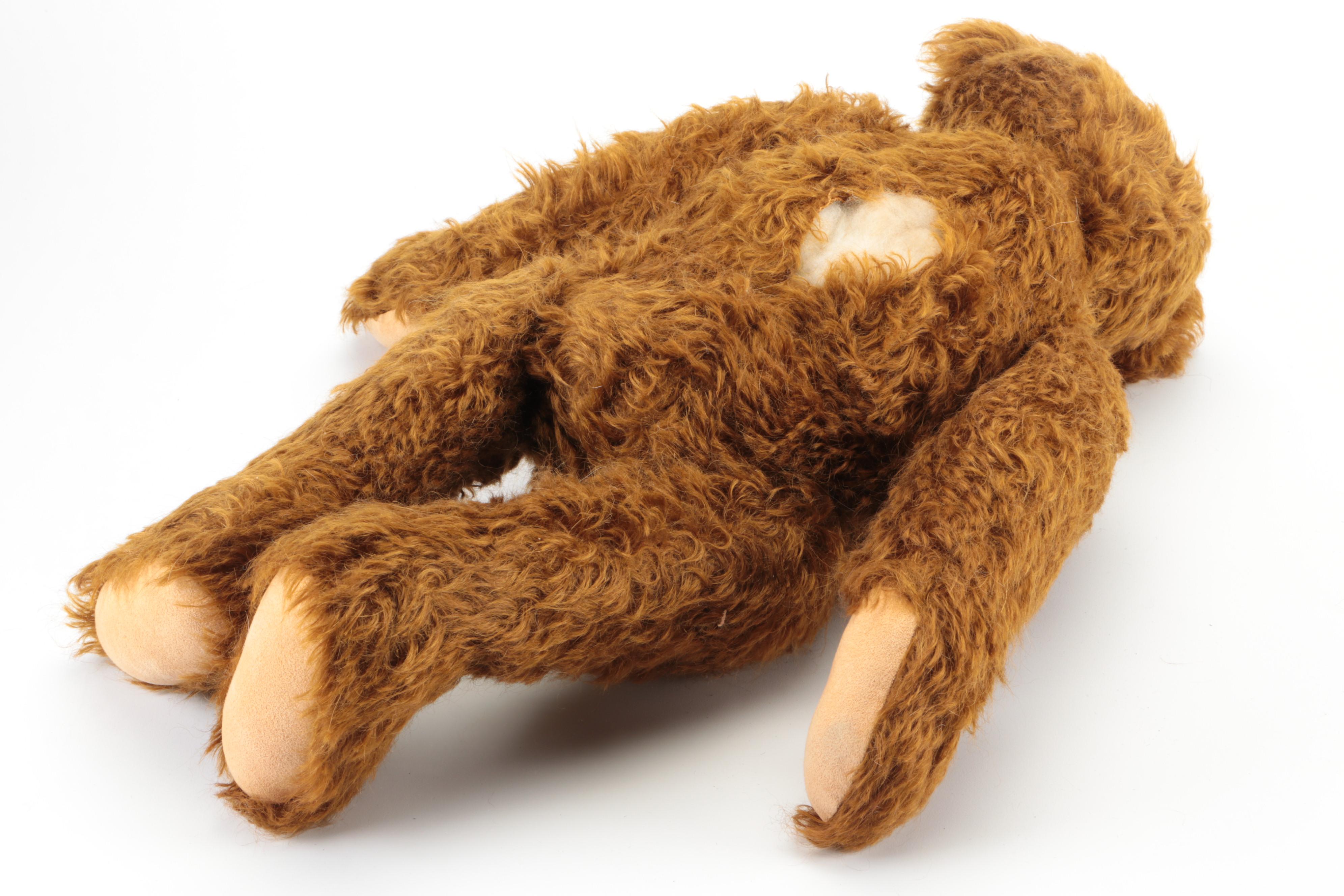 Charleen Kinser Designs Stuffed "Wee Tad" Bear with Other Stuffed Animals