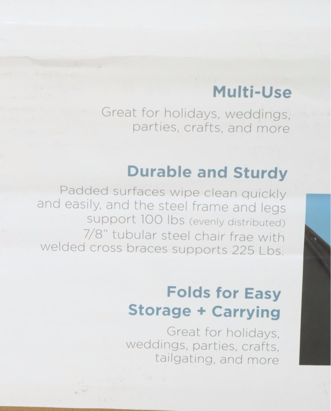 Five Piece Folding Card Table Set