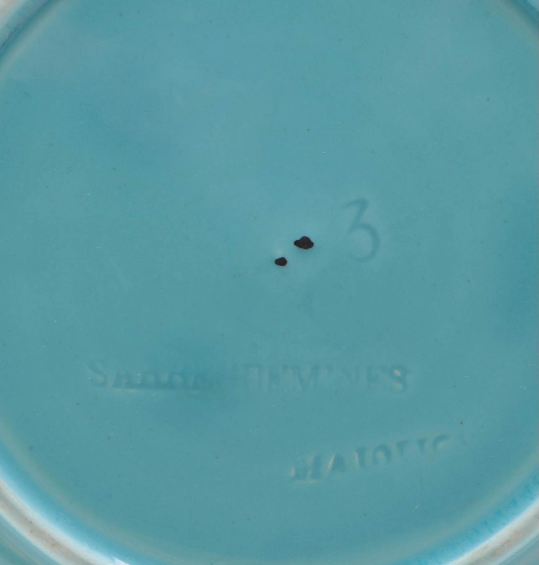 Griffin, Smith & Hill with Other French Earthenware Majolica Plates