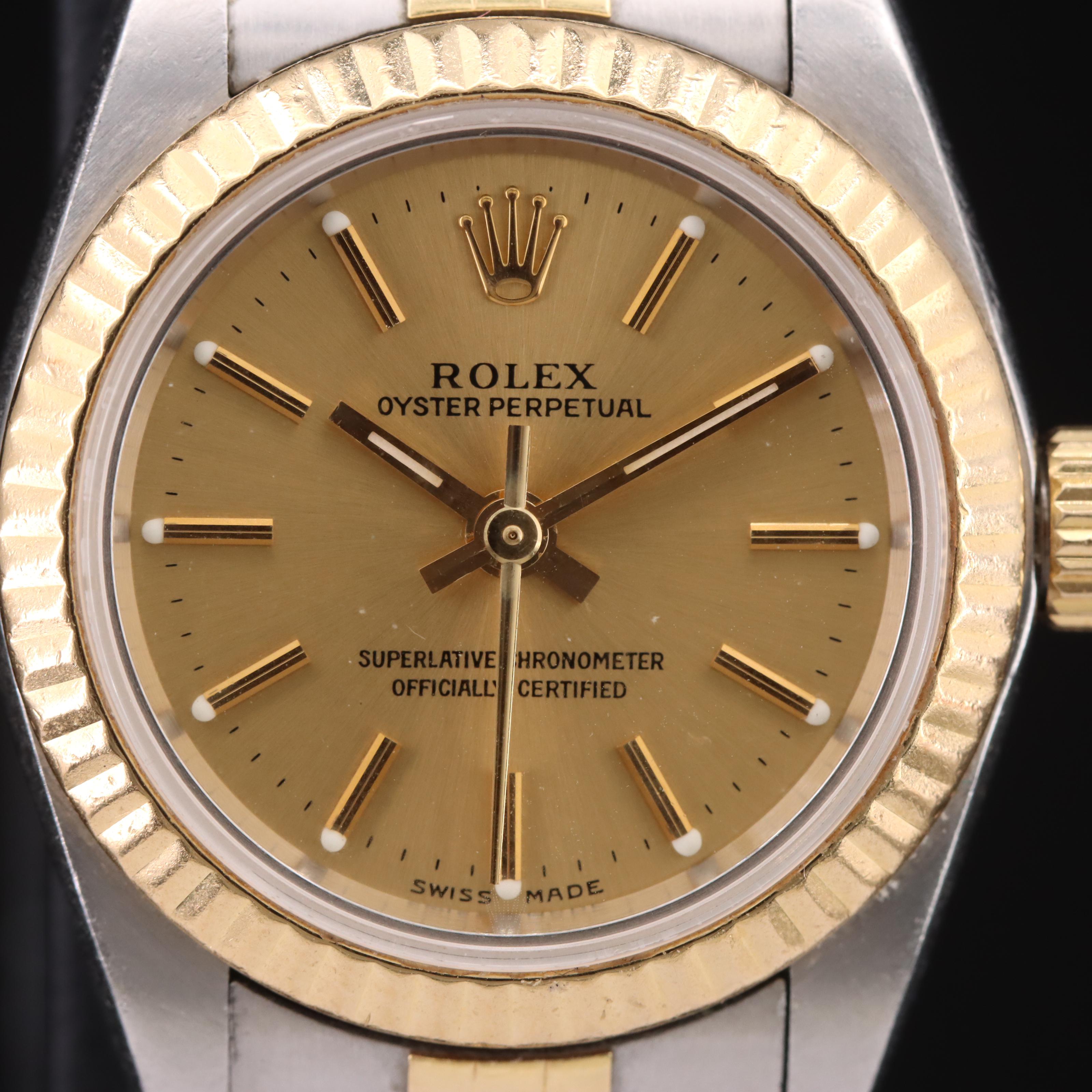2002 Rolex Oyster Perpetual Watch