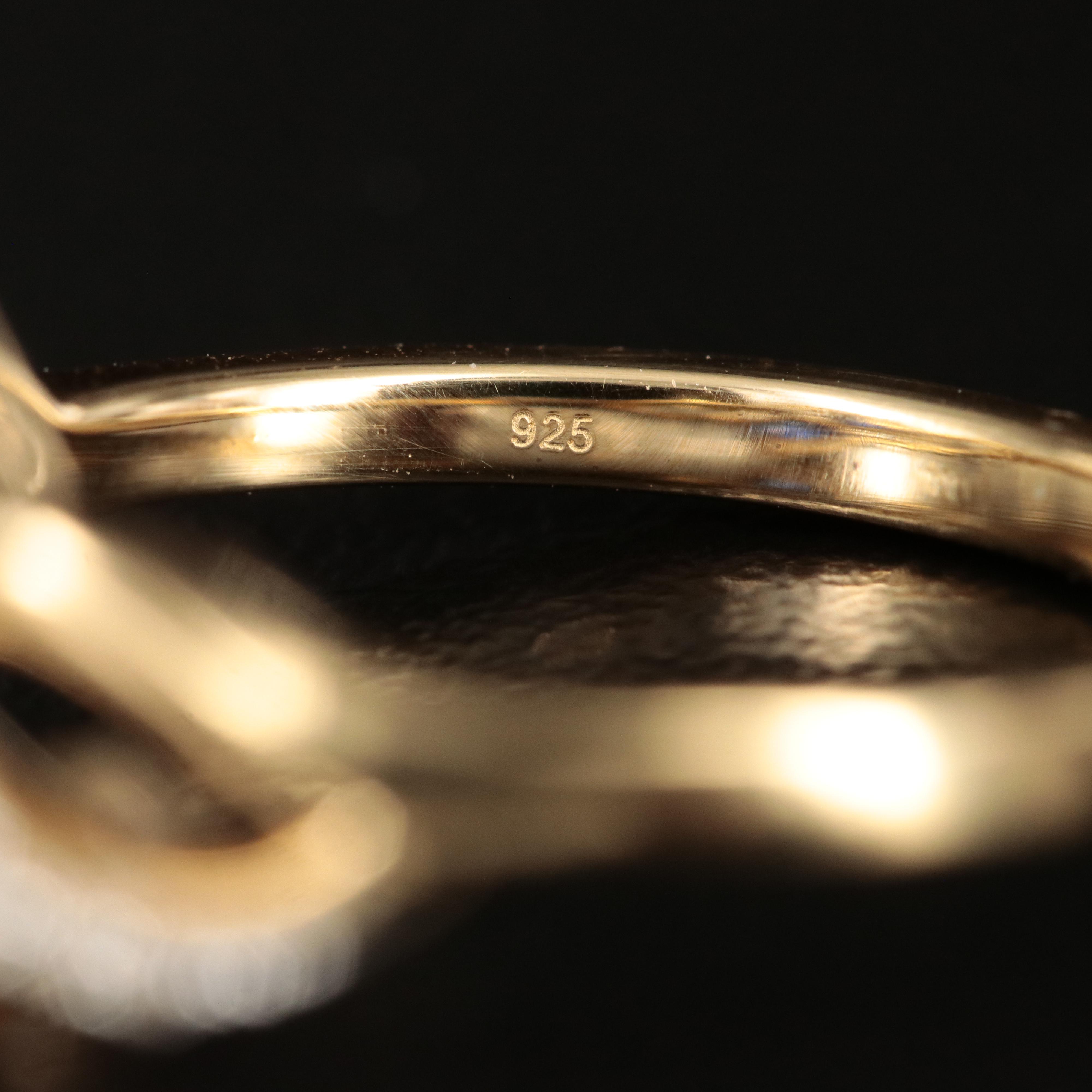 Sterling Sapphire Ring