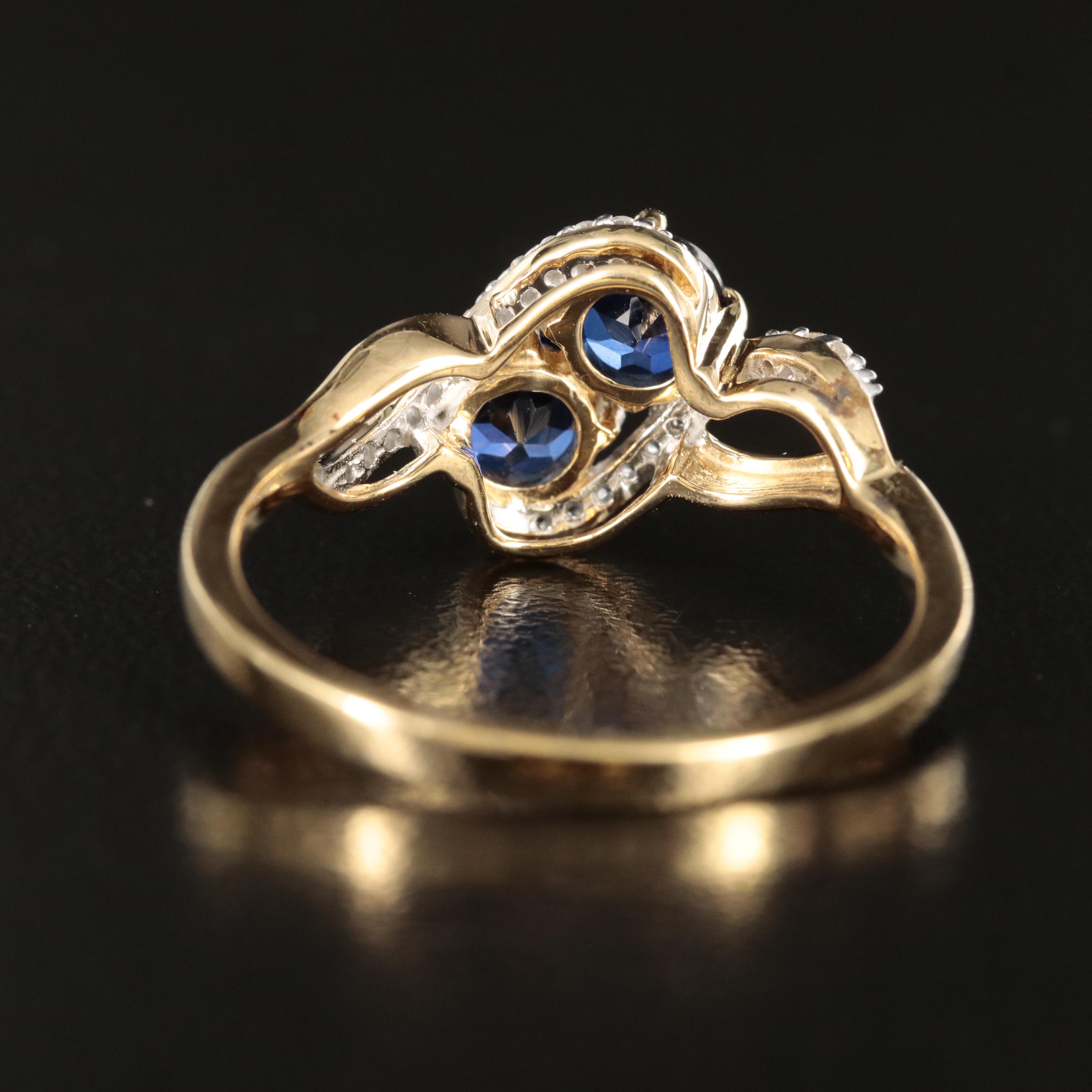 Sterling Sapphire Ring