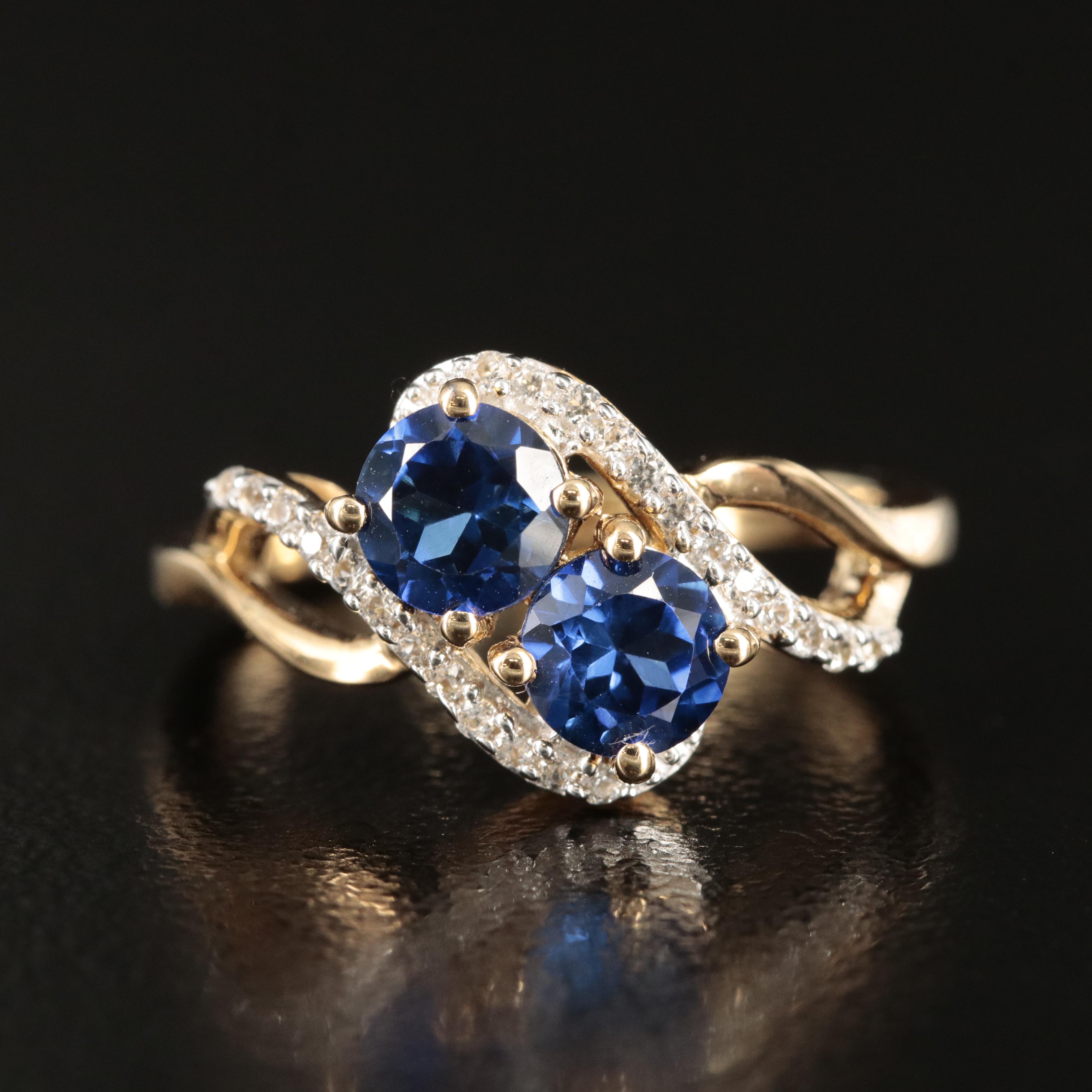 Sterling Sapphire Ring