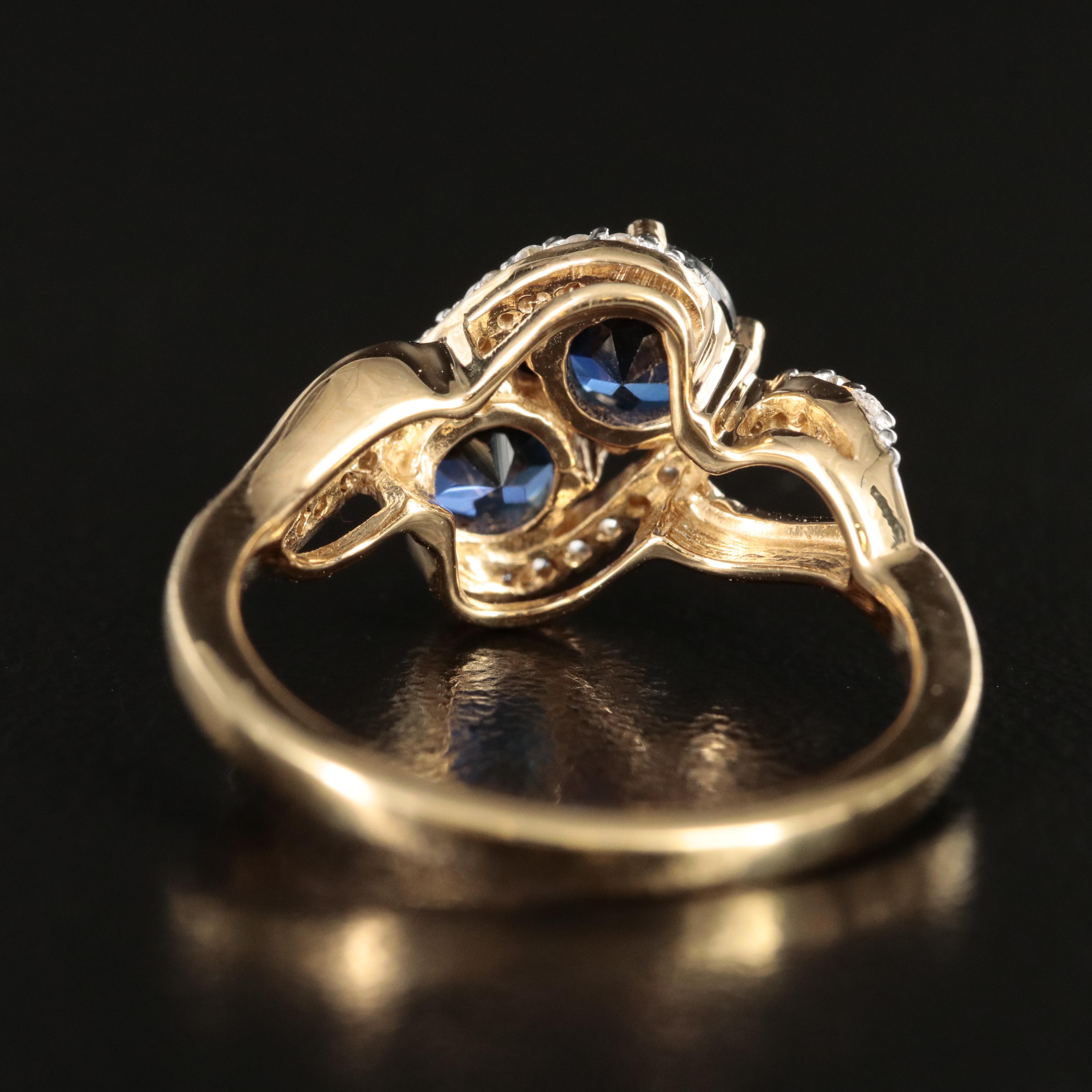 Sterling Sapphire Ring