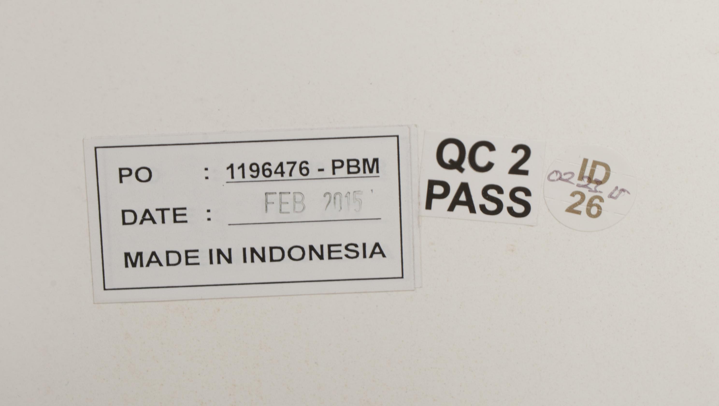 Pottery Barn "Whitney" Parcel-Painted Desk with "Wingate" Wicker Desk Chair