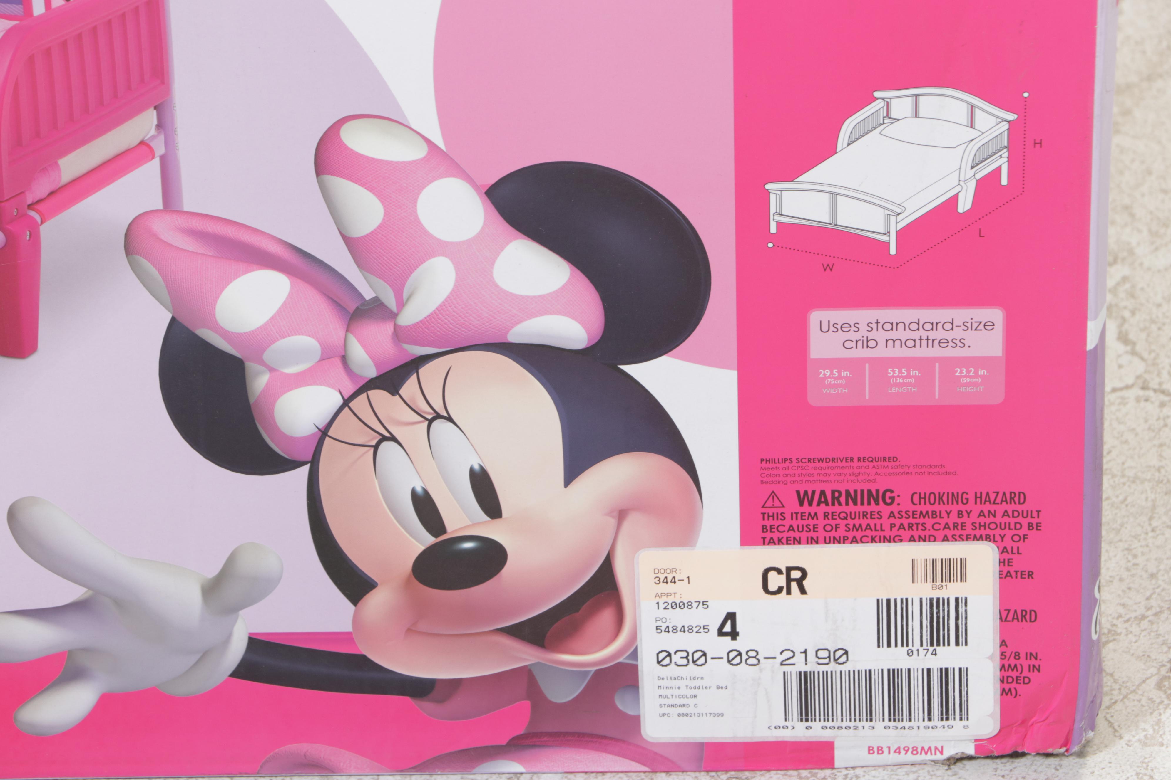 Delta Children's Disney Junior Minnie Mouse Toddler Bed