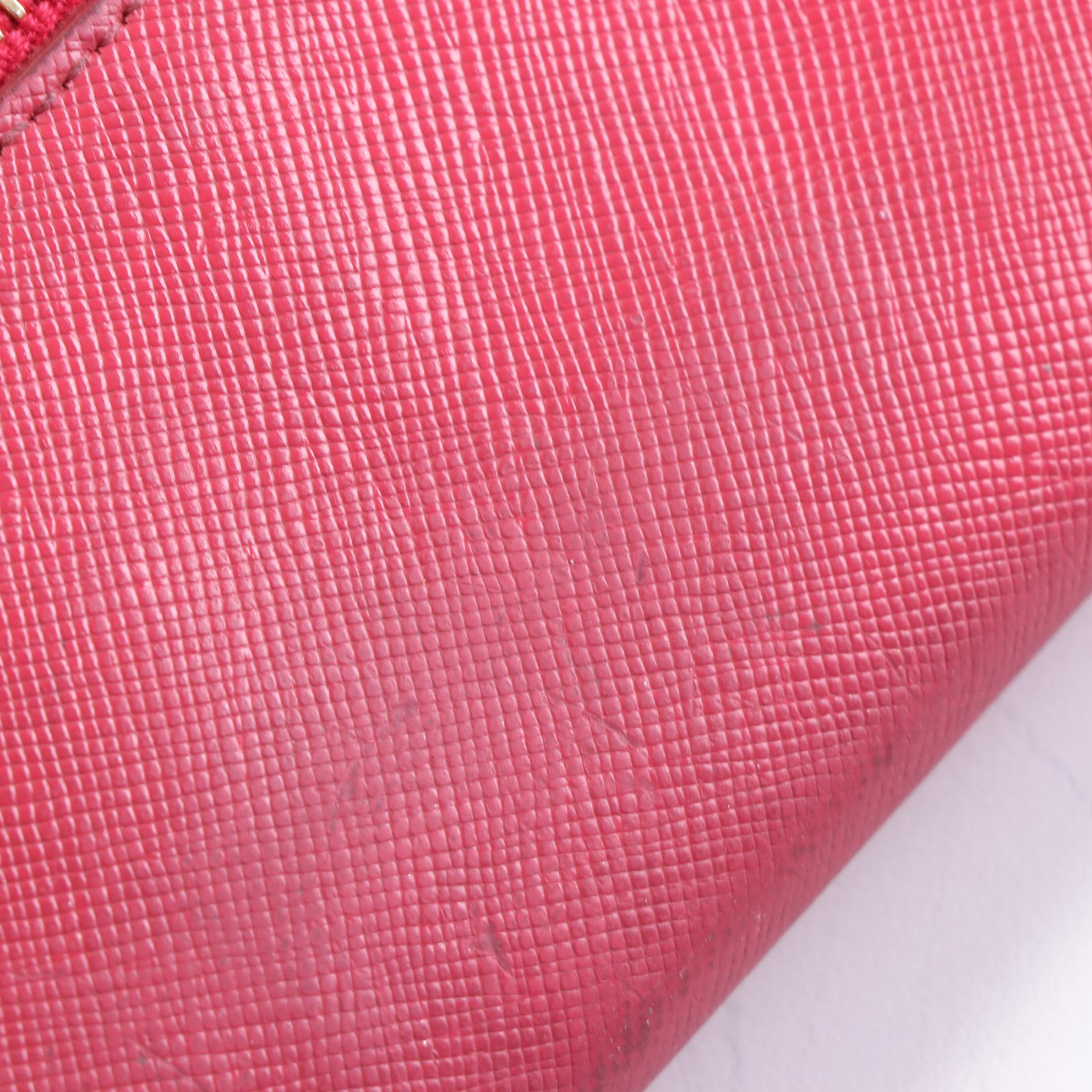 Prada Continental Wallet in Saffiano Leather