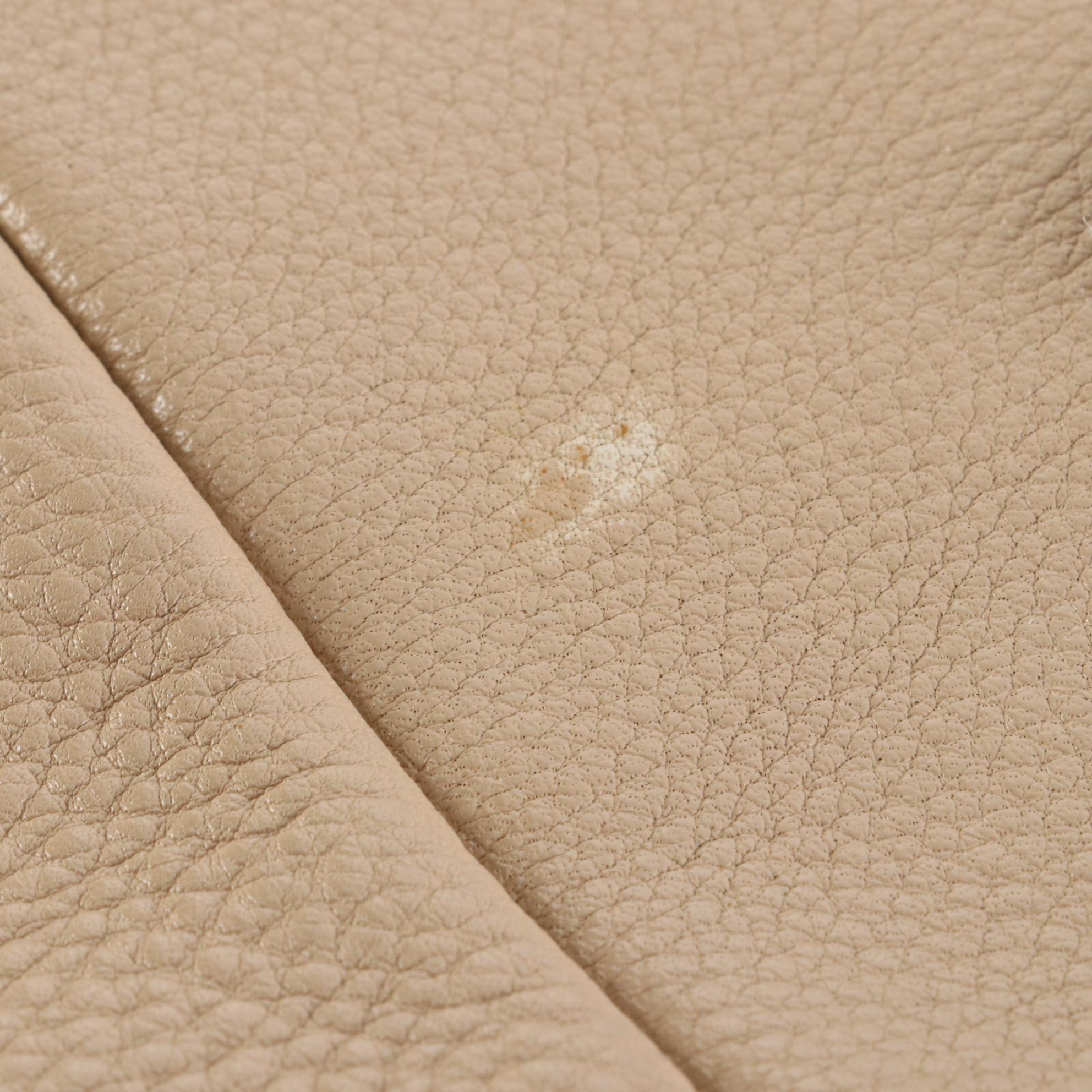 Prada Grained Leather Shoulder Tote