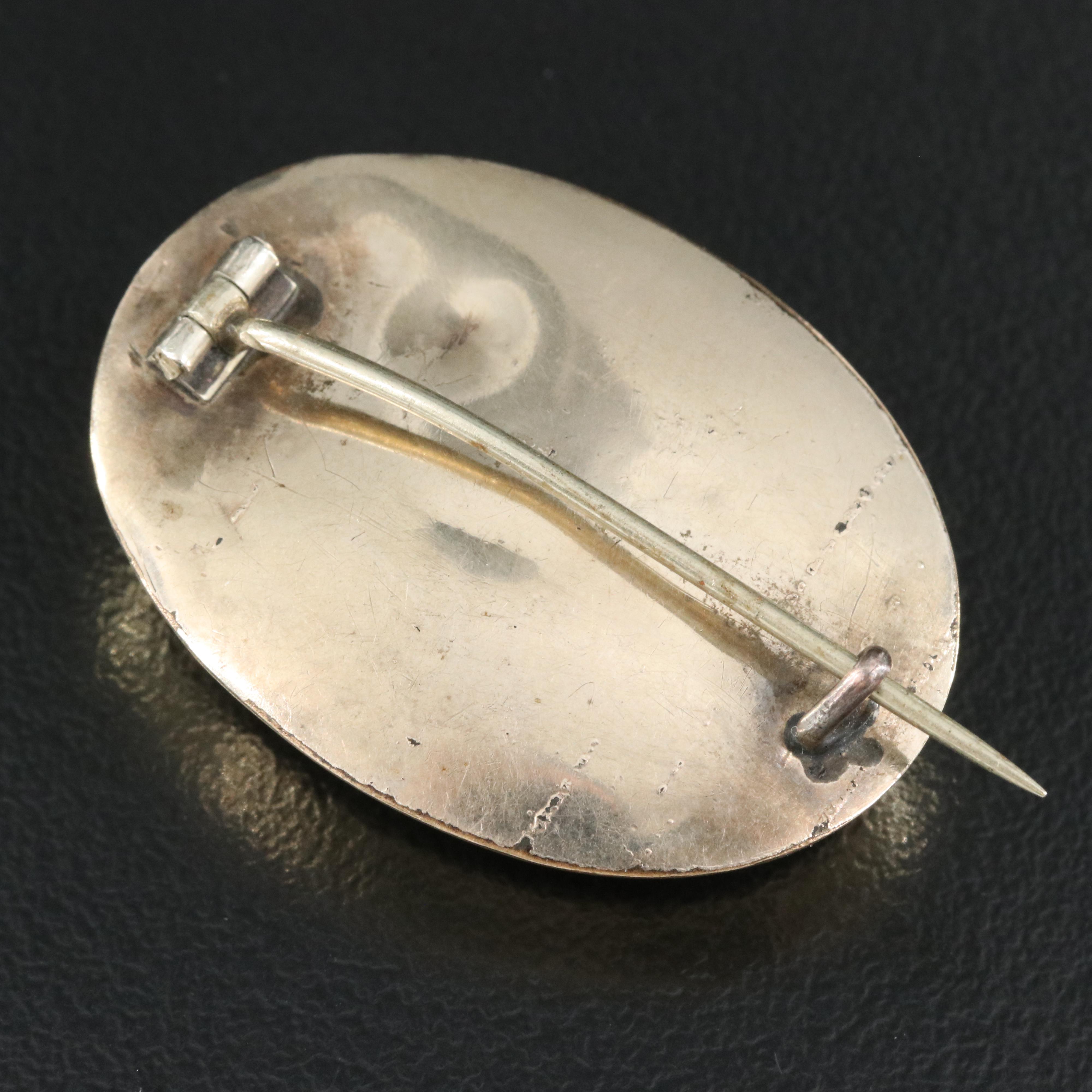 Victorian Hair Brooch