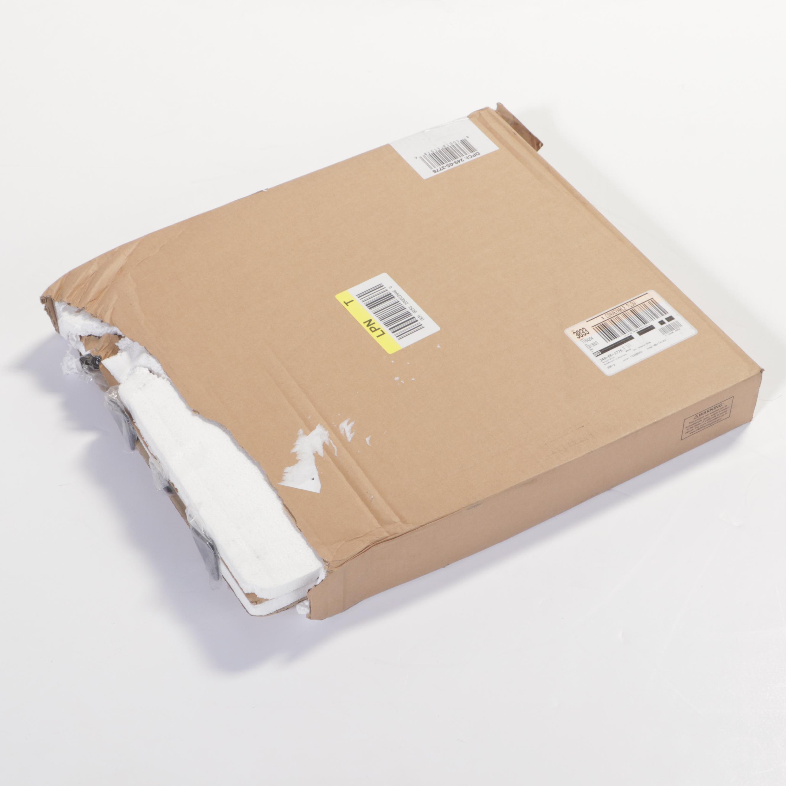 Room Essentials Wood and Metal Round End Table