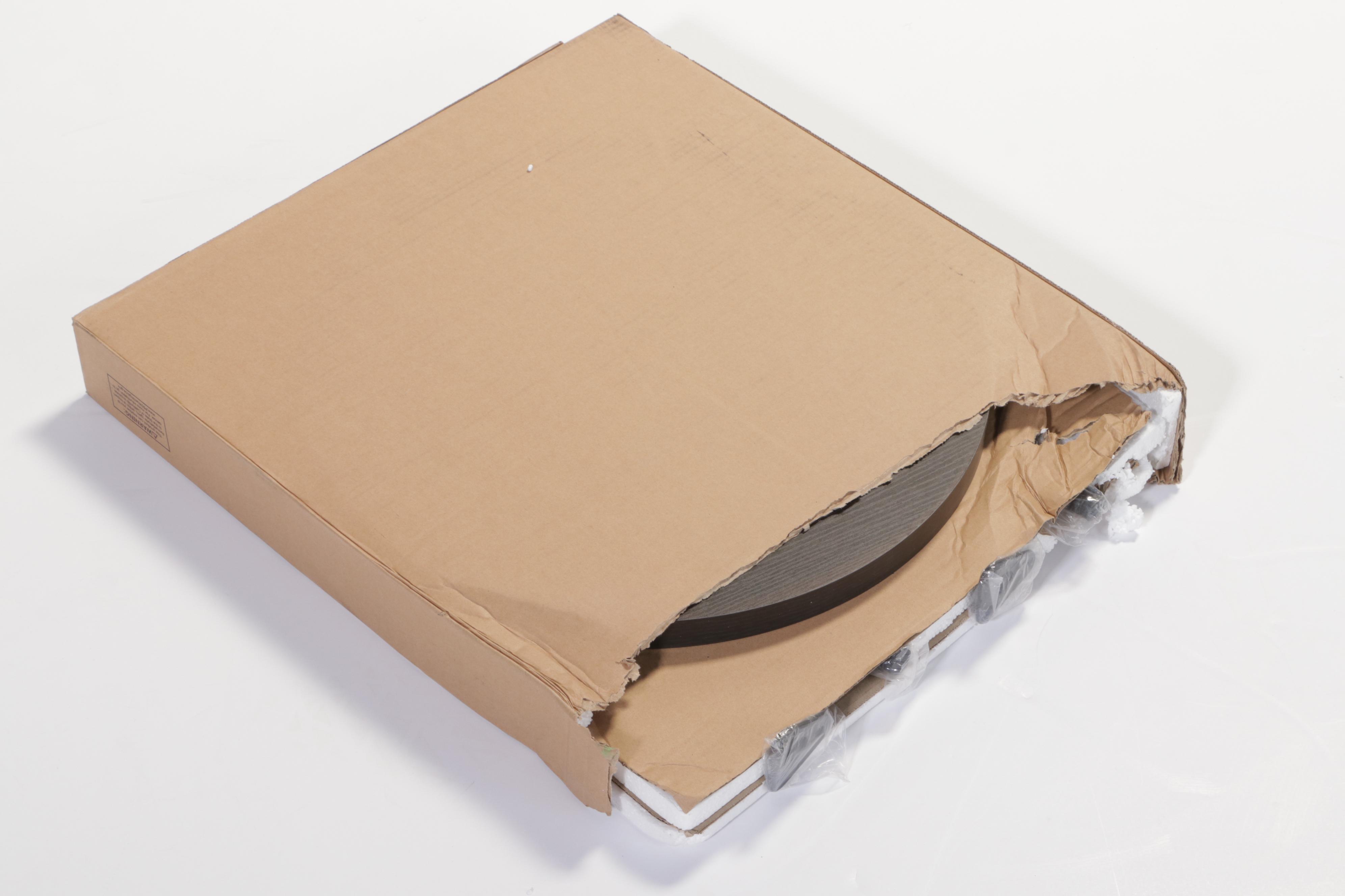 Room Essentials Wood and Metal Round End Table