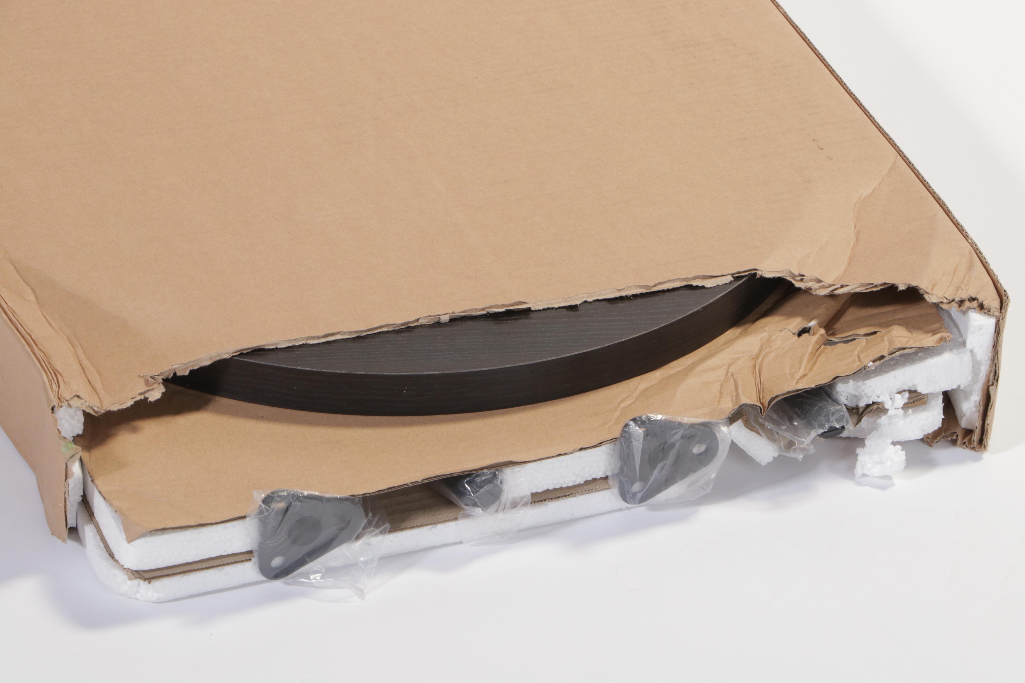 Room Essentials Wood and Metal Round End Table