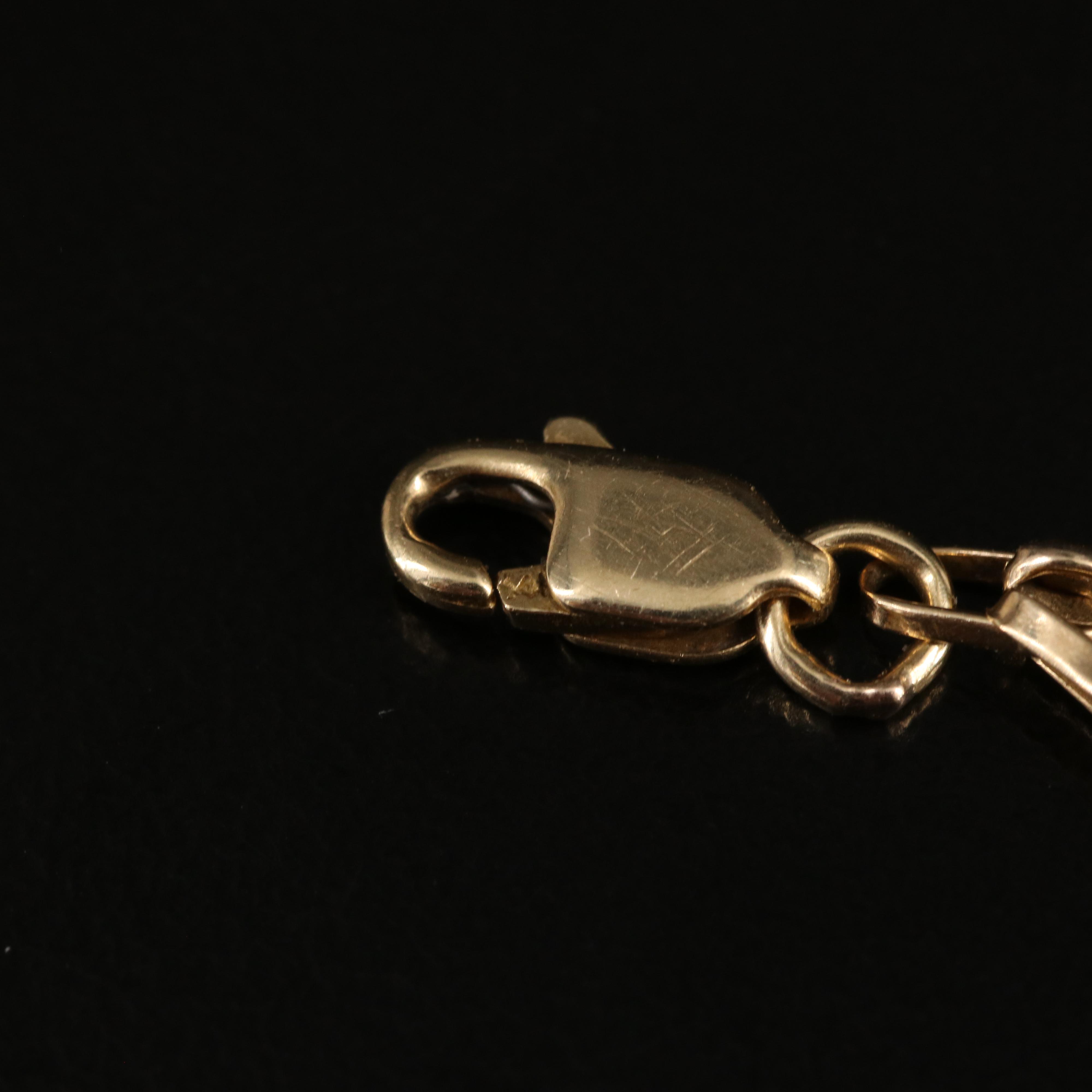 14K Catholic Saints Bracelet