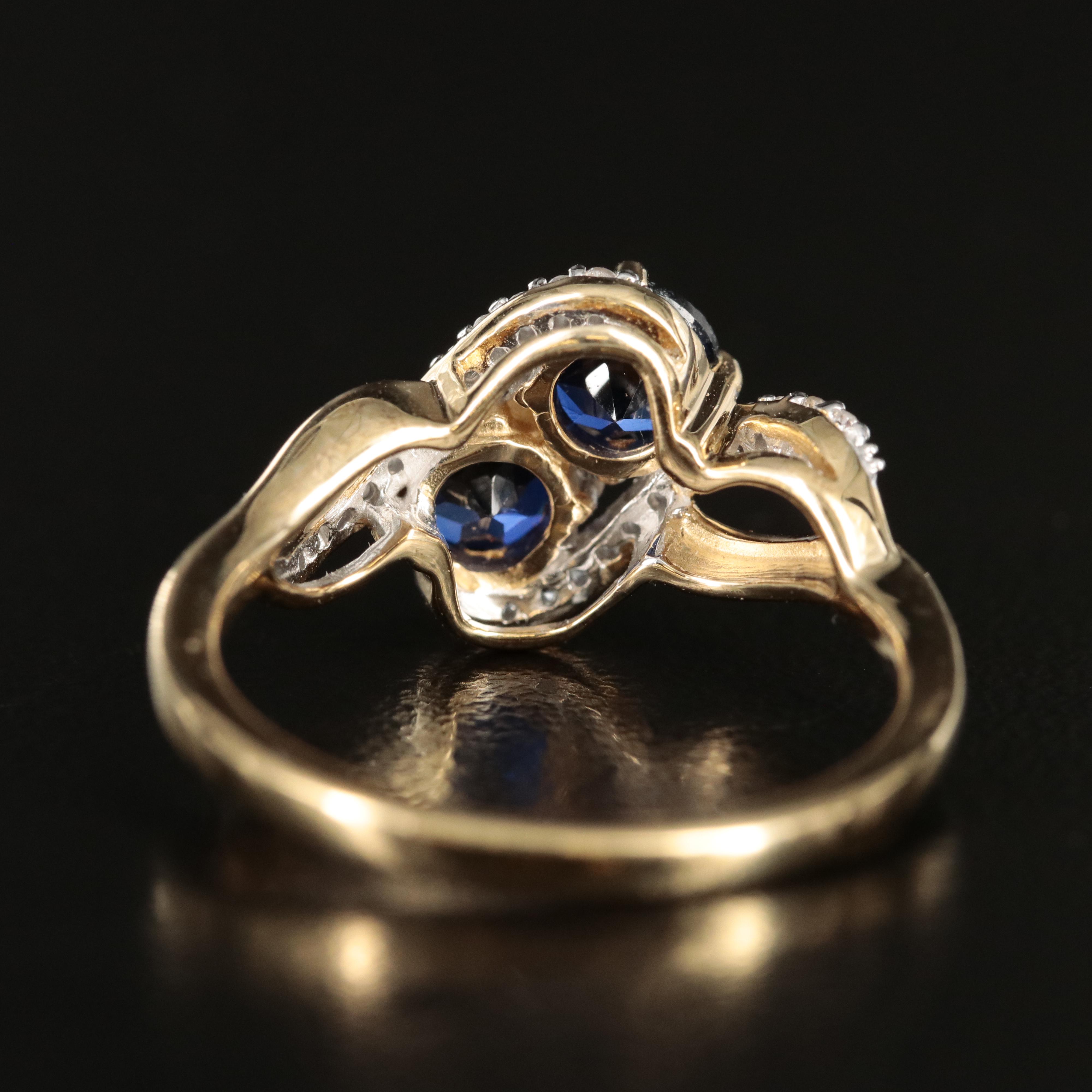 Sterling Sapphire Ring
