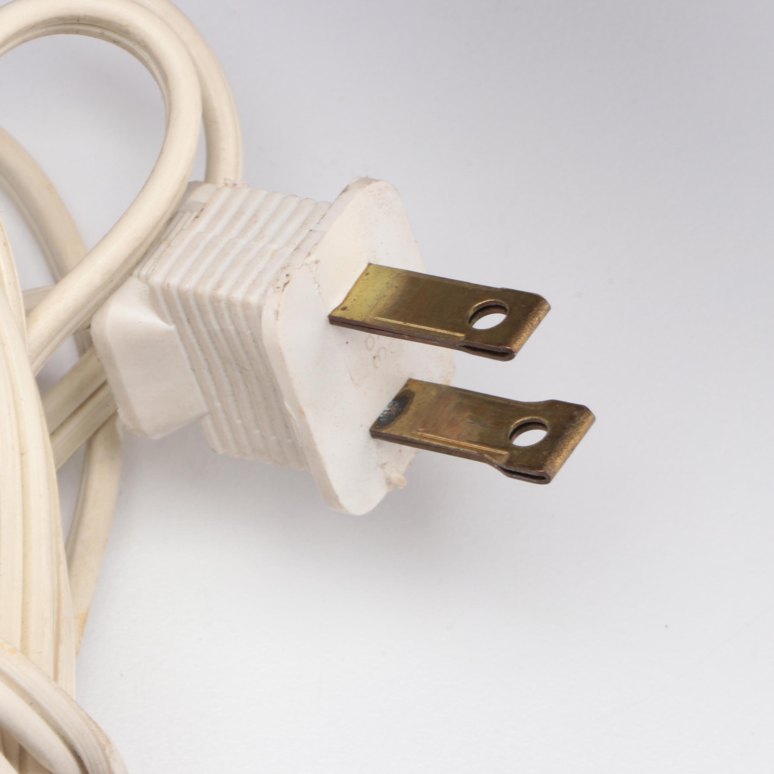 Sarsaparilla Deco Designs Airplane Lamp, 1970s