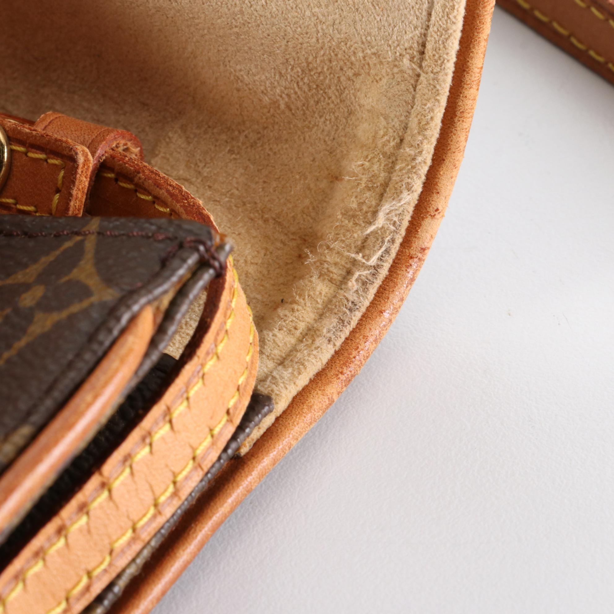 Louis Vuitton Twin Pochette PM in Monogram Canvas and Vachetta Leather