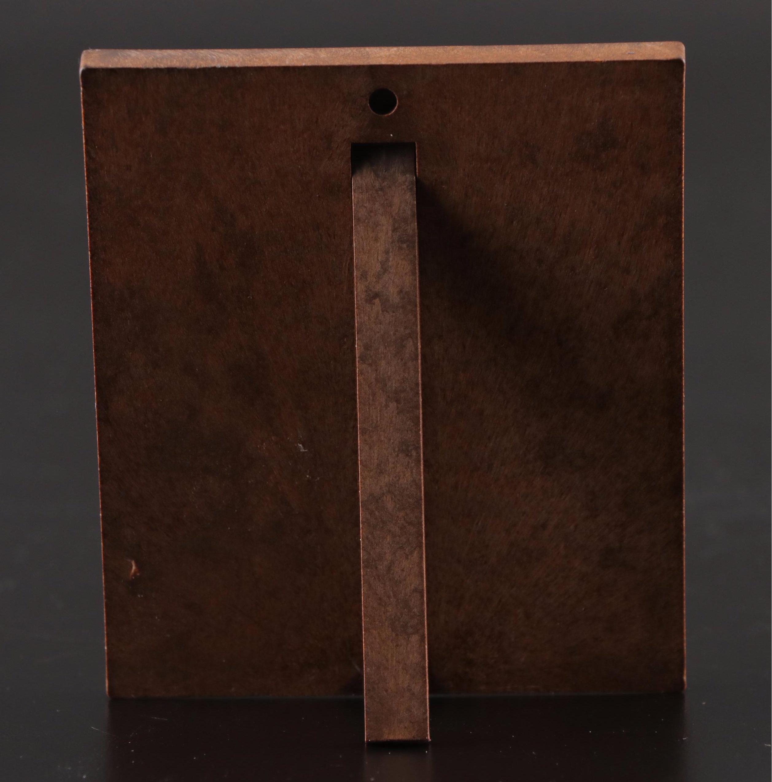 Italian Madonna and Child Icon with Giancarlo Livi Sterling Silver Riza