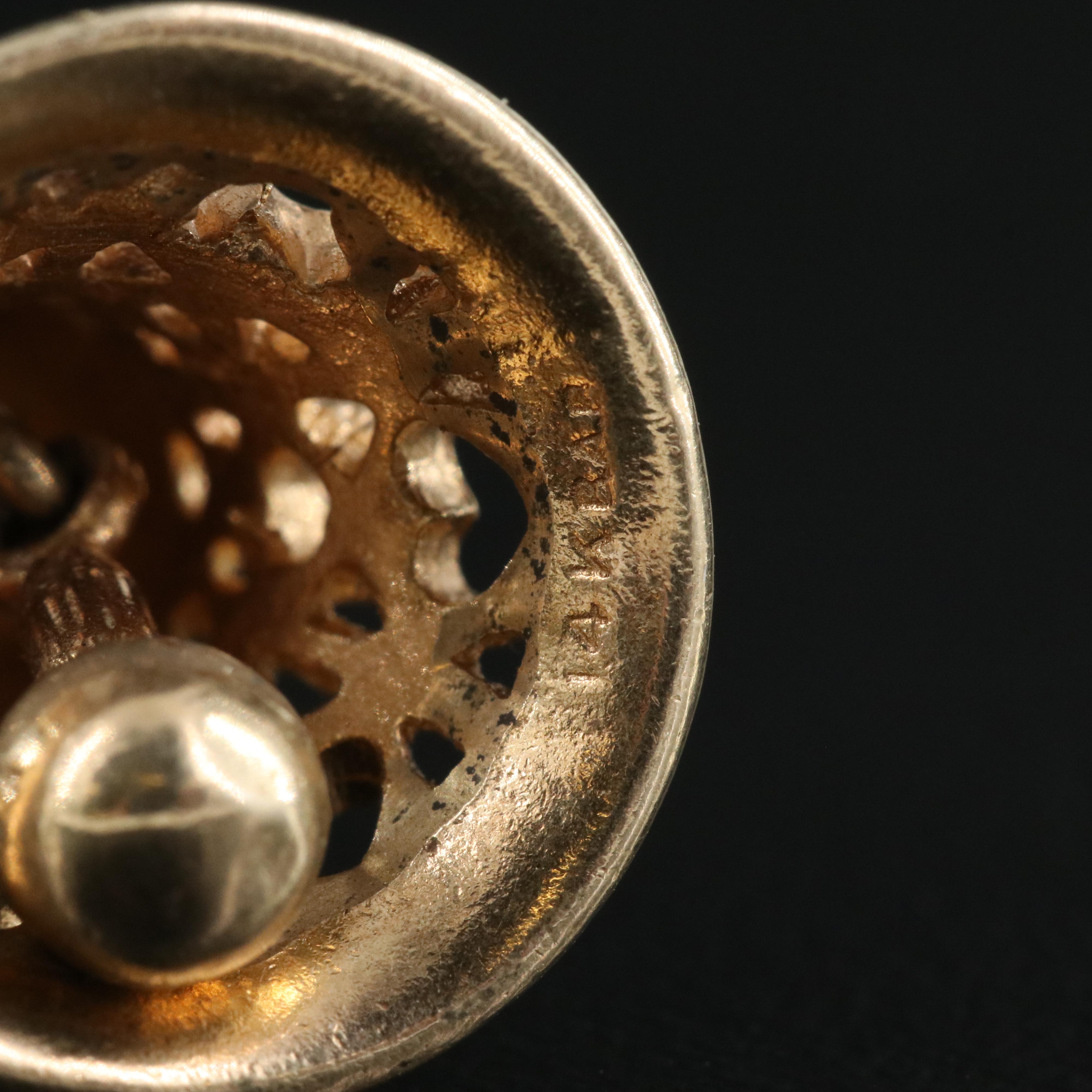 Vintage B.A. Ballou & Co. 14K Bell Charm