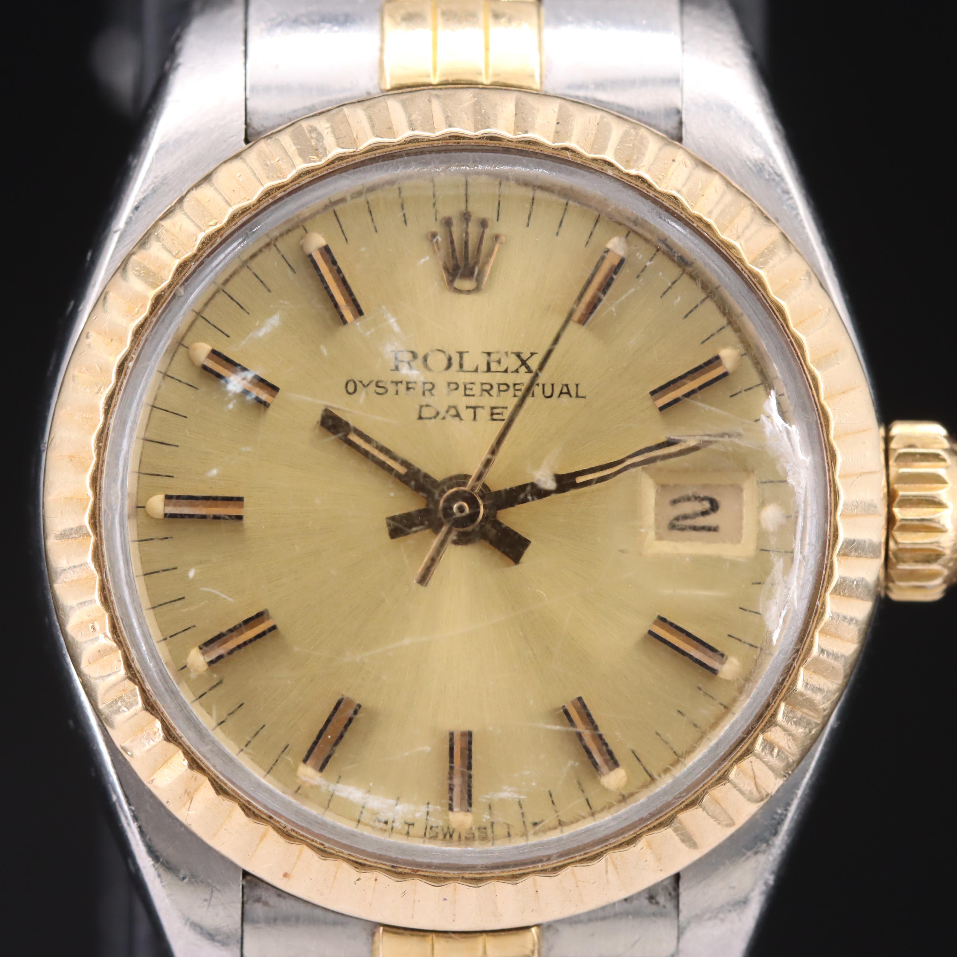 1982 Rolex Oyster Perpetual Date Watch