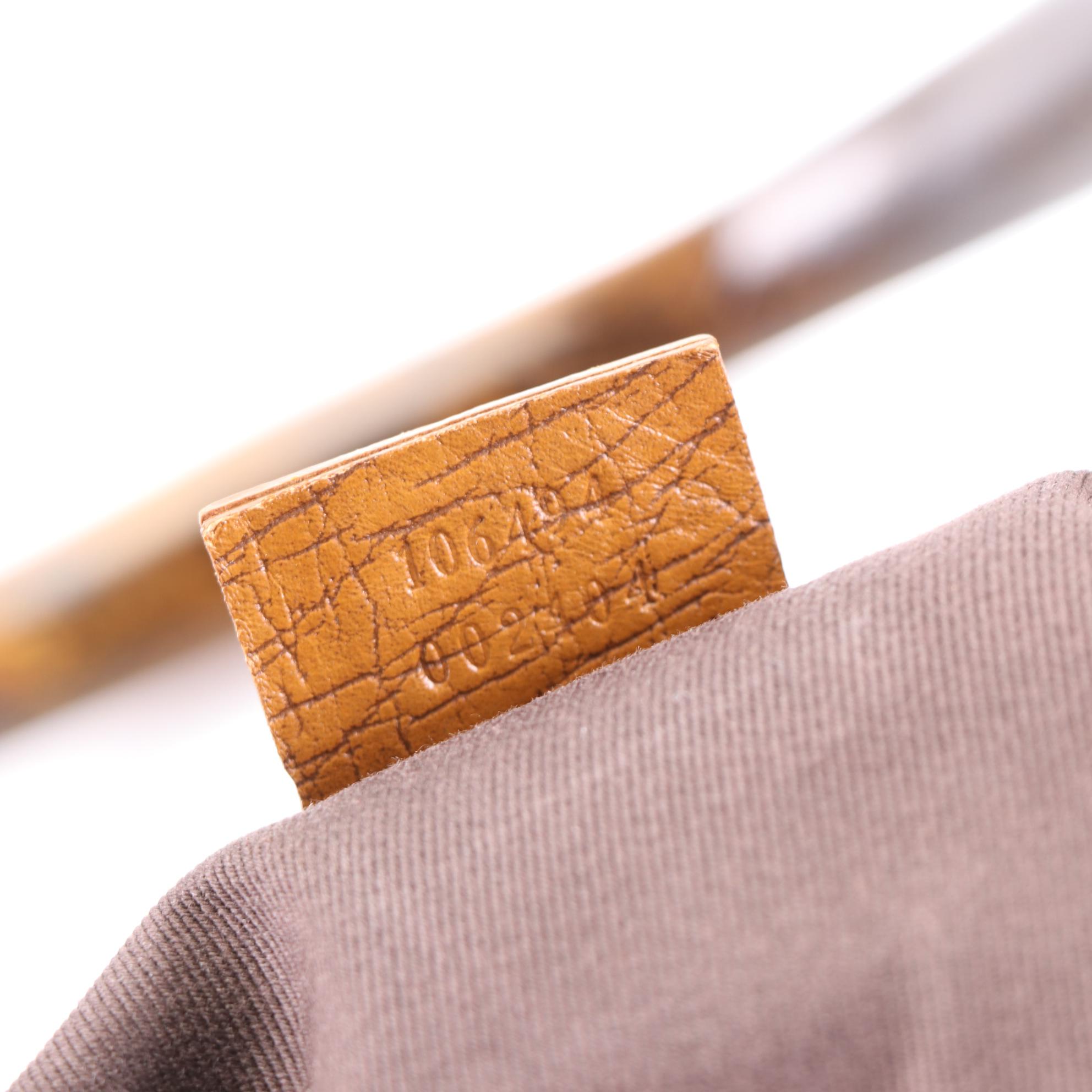 Gucci GG Canvas Wood Handle Bag