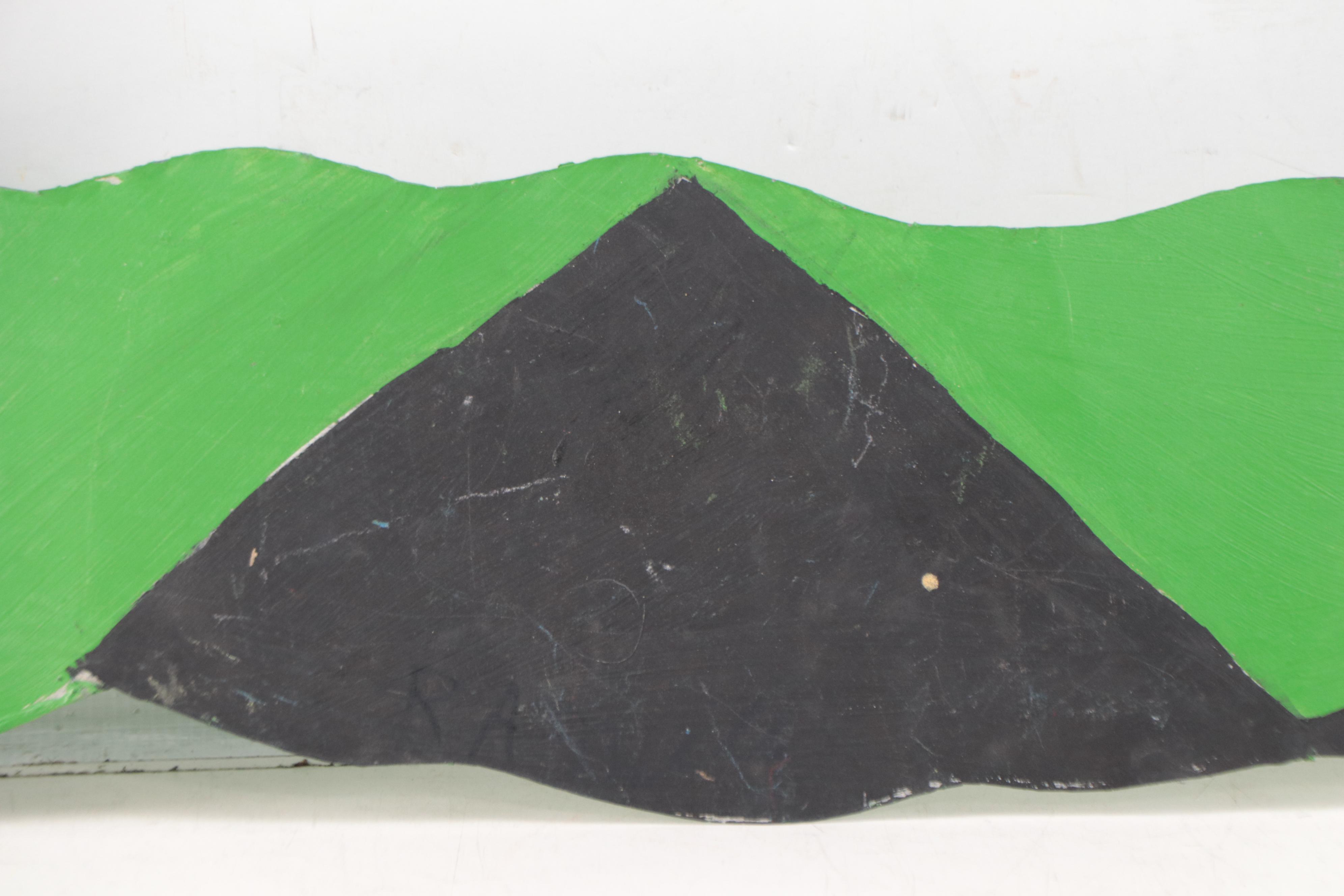 R.A. Miller Folk Art Acrylic Painting of Creature