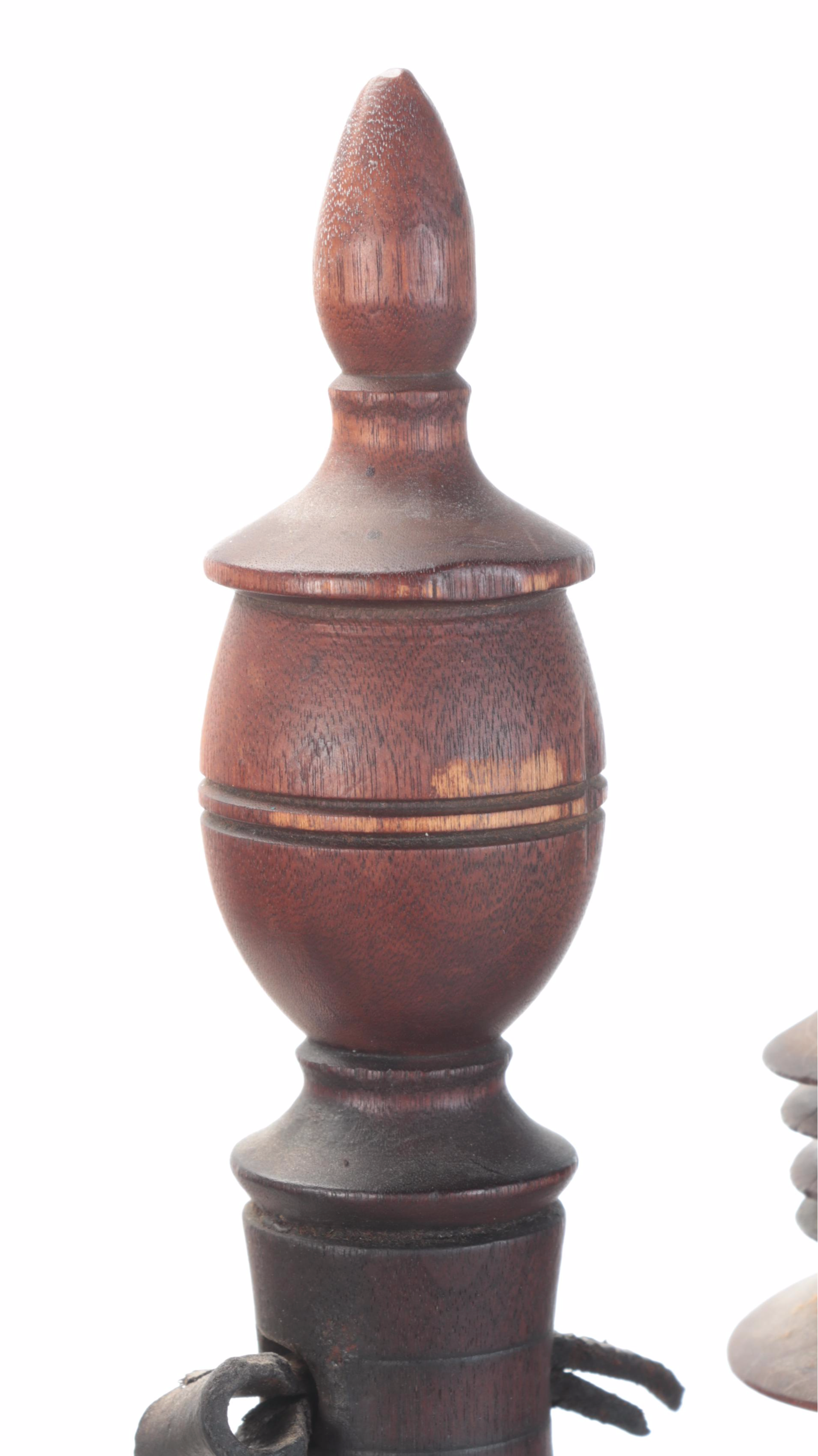 Traditional Flax Spinning Wheel