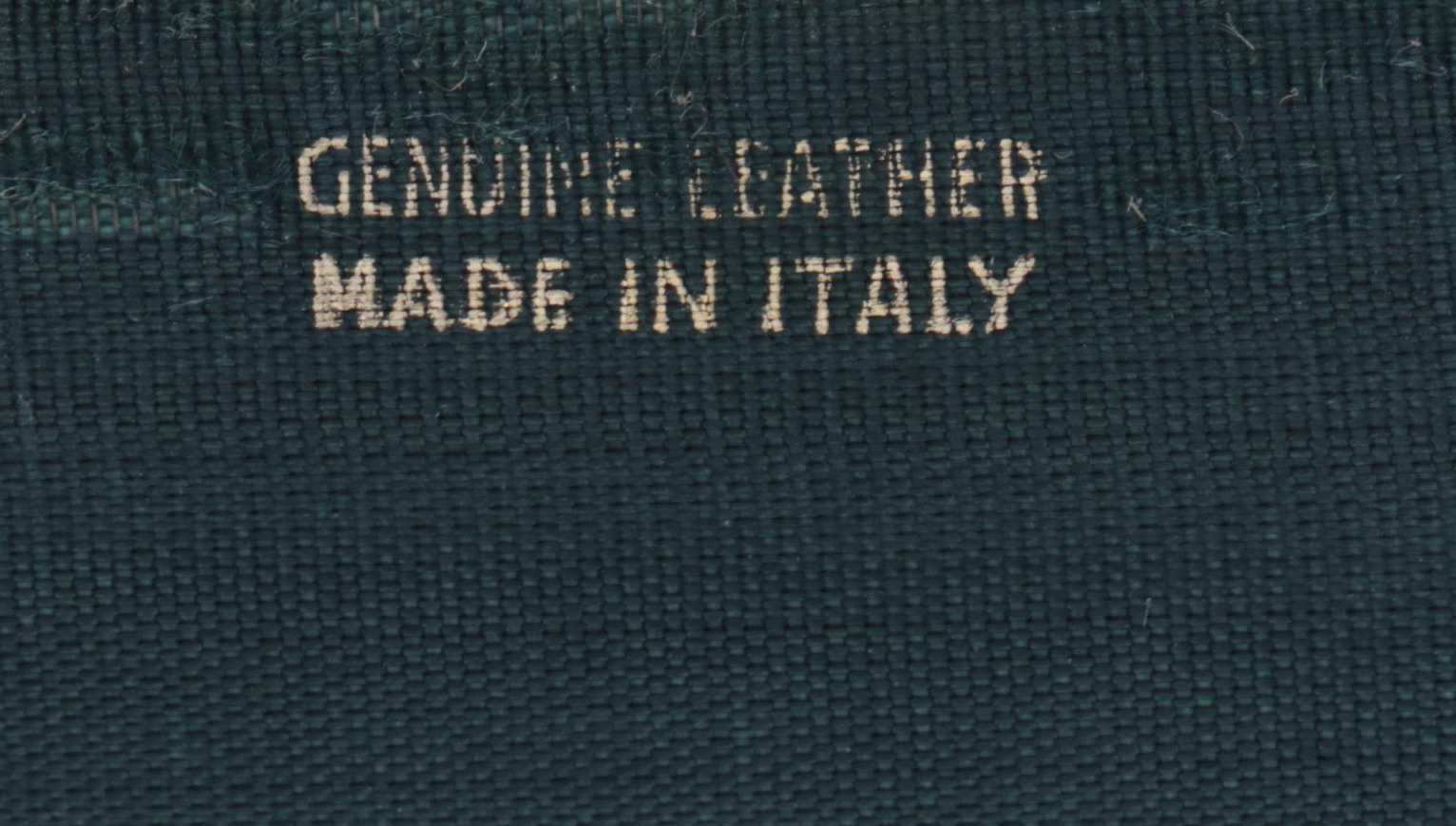 Harrods Leather Jewelry Box with Interior Trays