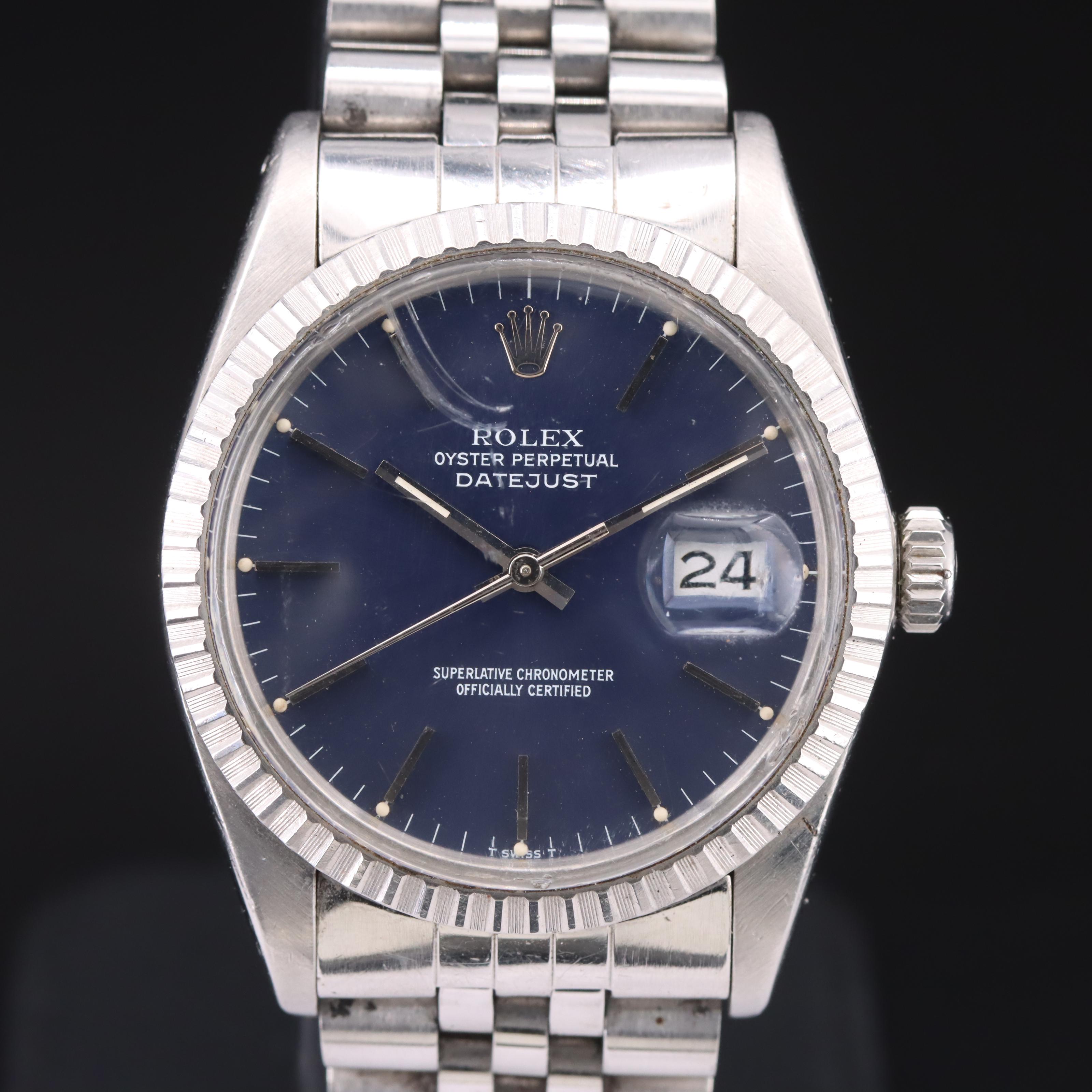 1983 Rolex Oyster Perpetual Datejust Watch