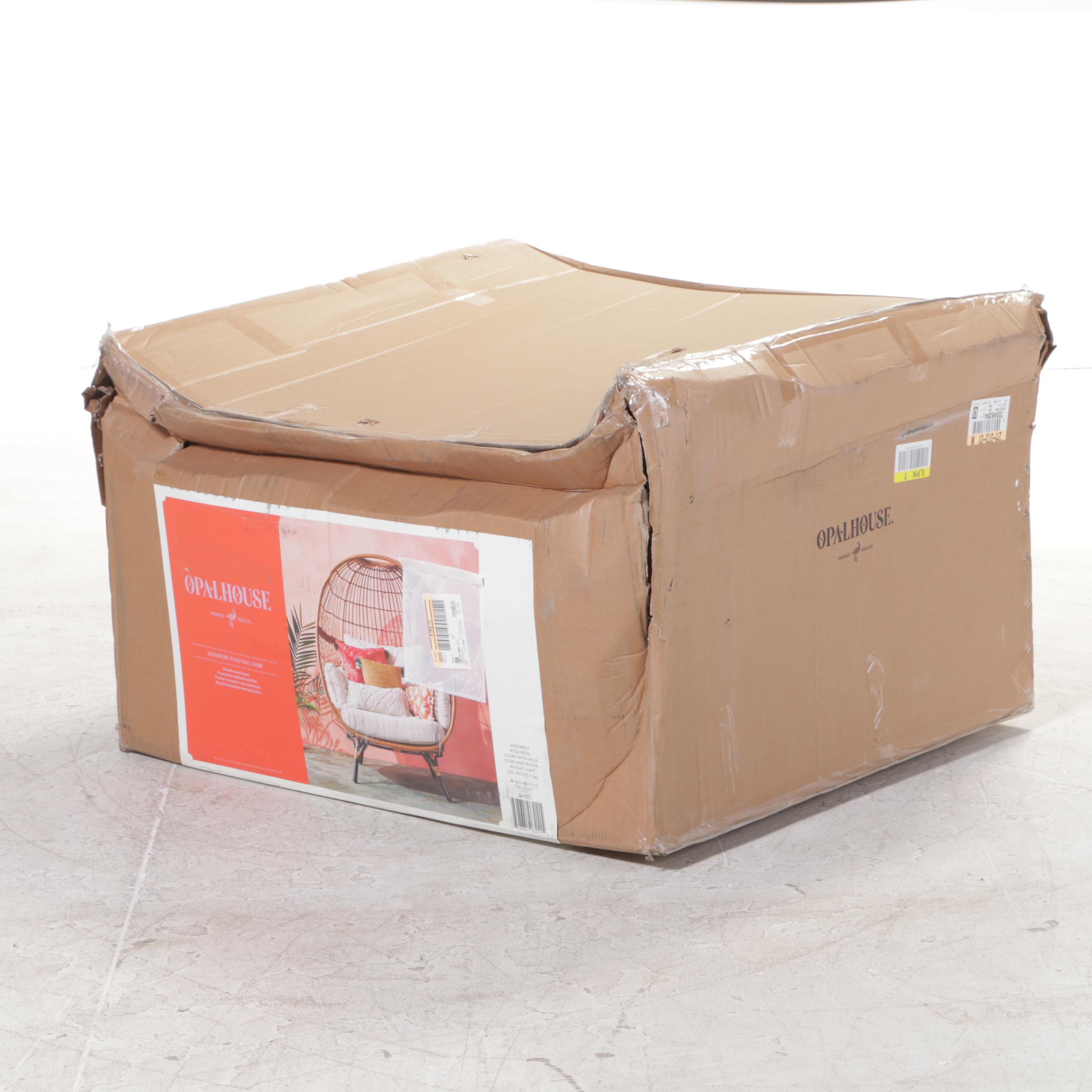 Opalhouse Southport Resin Wicker Patio Egg Chair