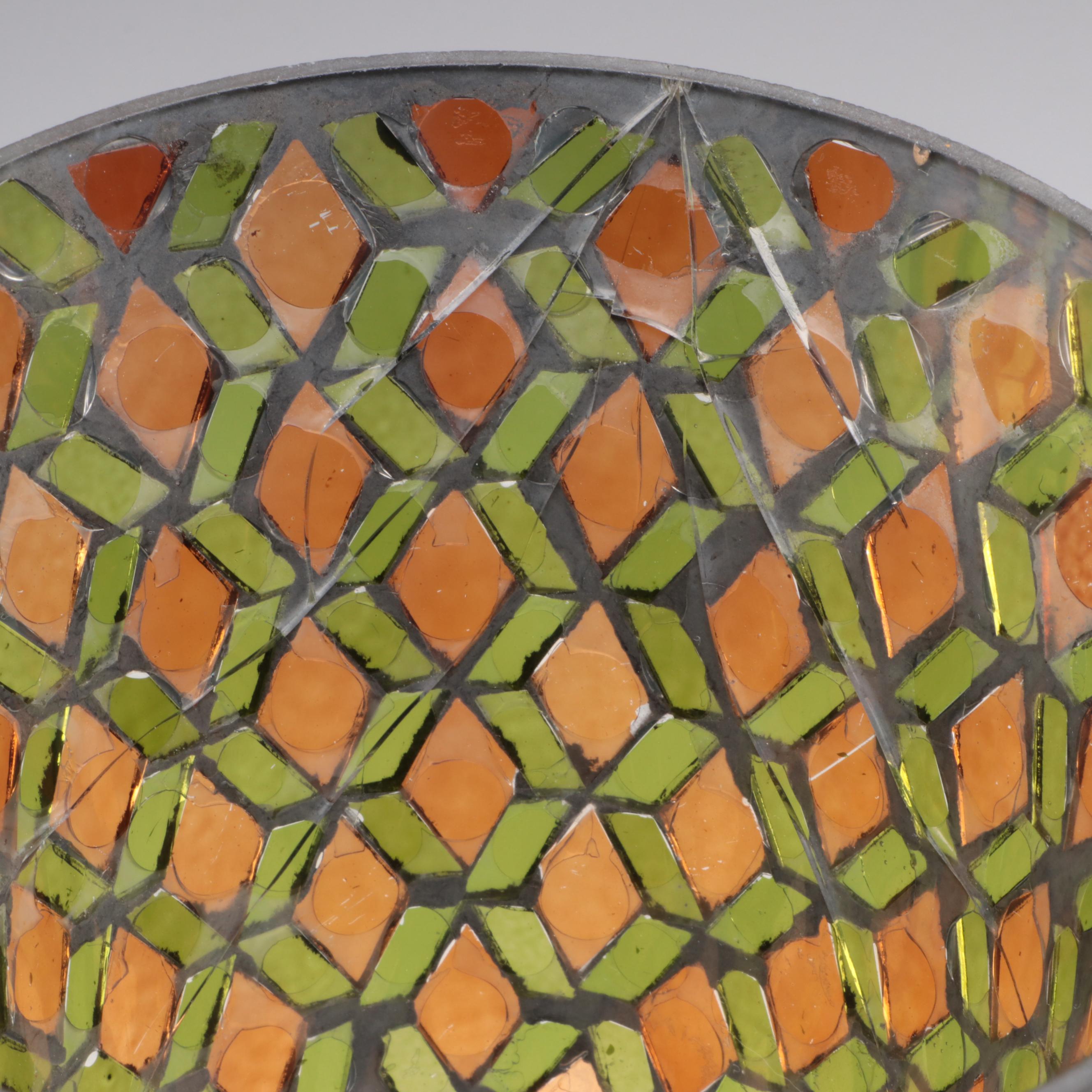 Stained Glass Mosaic Vases