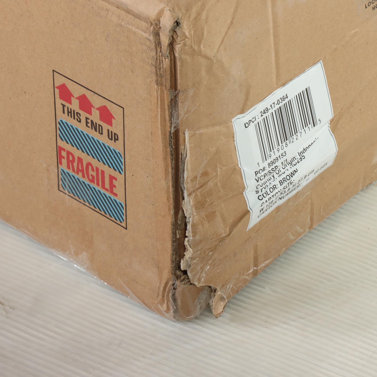 Threshold Portola Hills Caned Door Console With Shelves EBTH