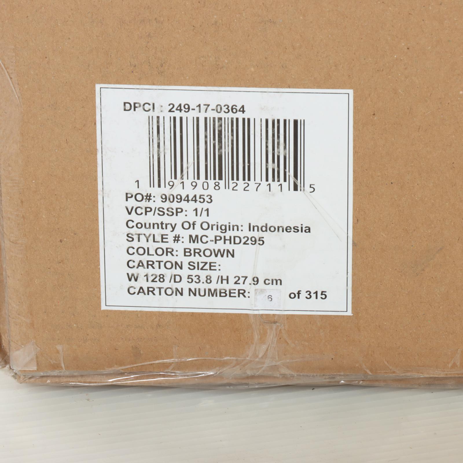 Threshold Portola Hills Caned Door Console With Shelves EBTH