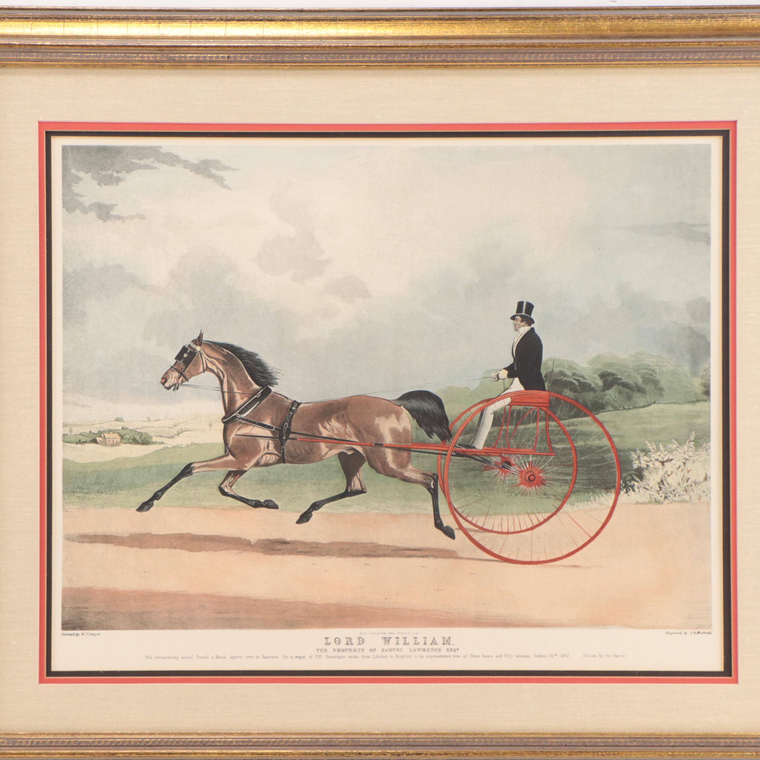 Rotogravure After William J. Shayer "Lord William"