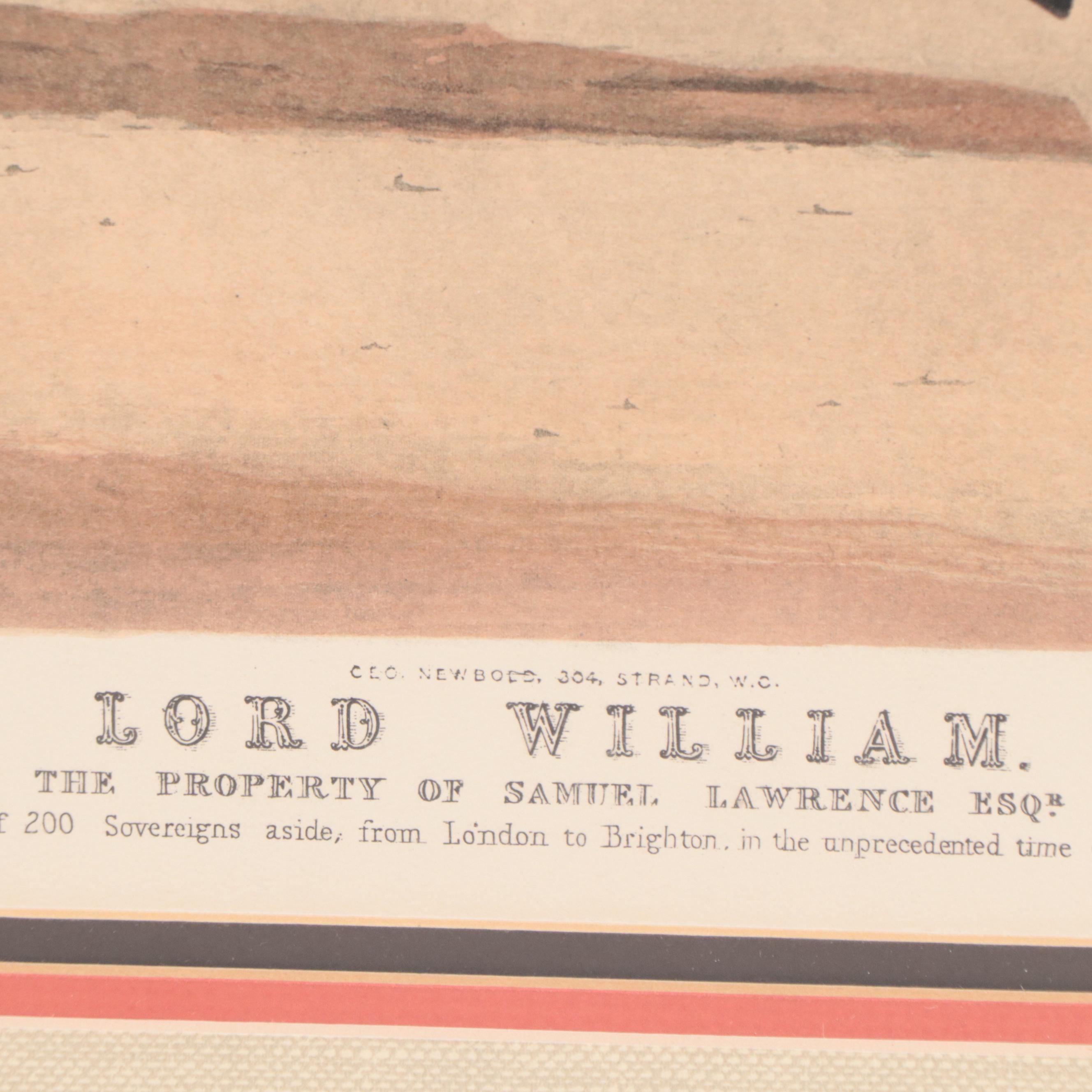 Rotogravure After William J. Shayer "Lord William"