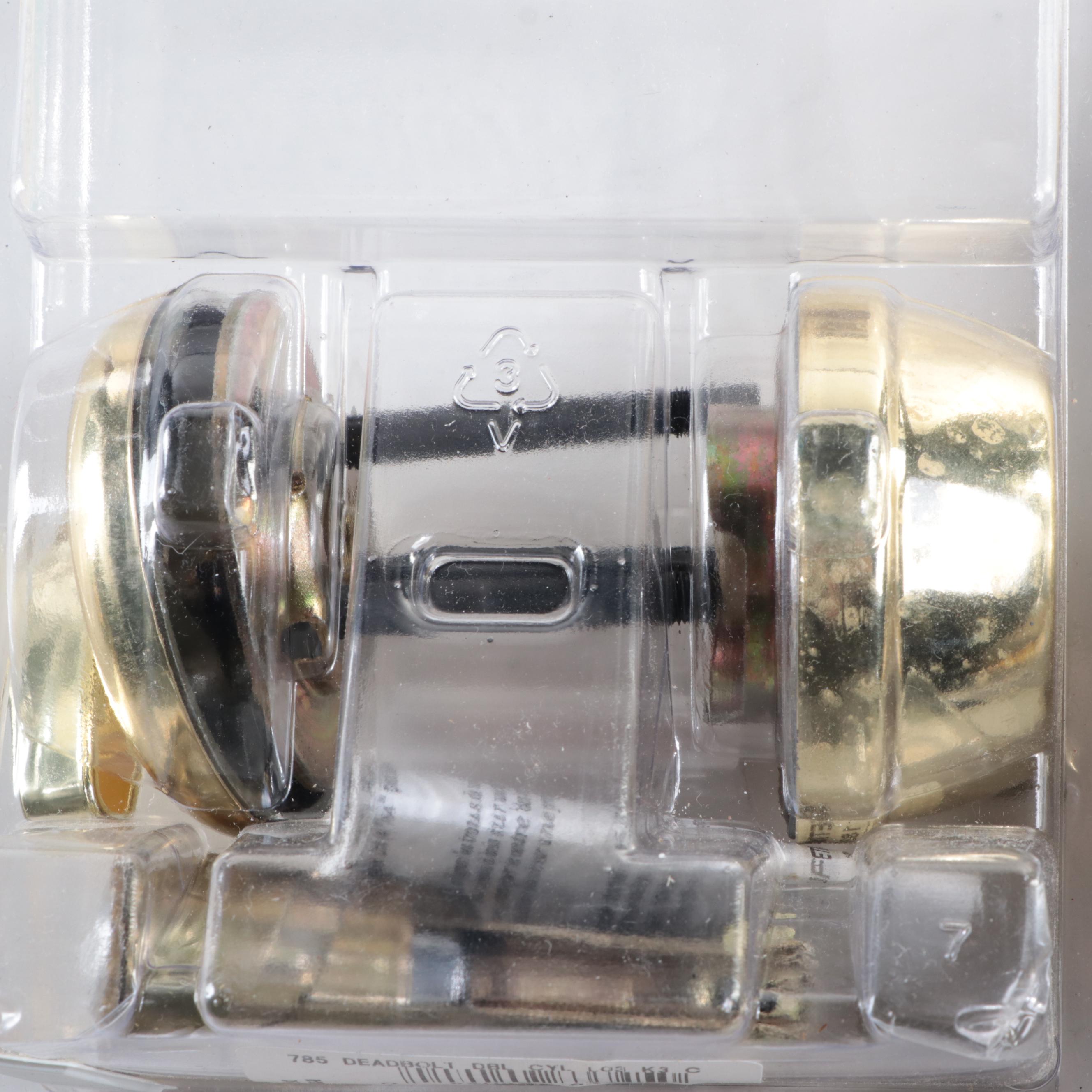 Kwikset Titan Keyed Deadbolt with Other Door Hardware