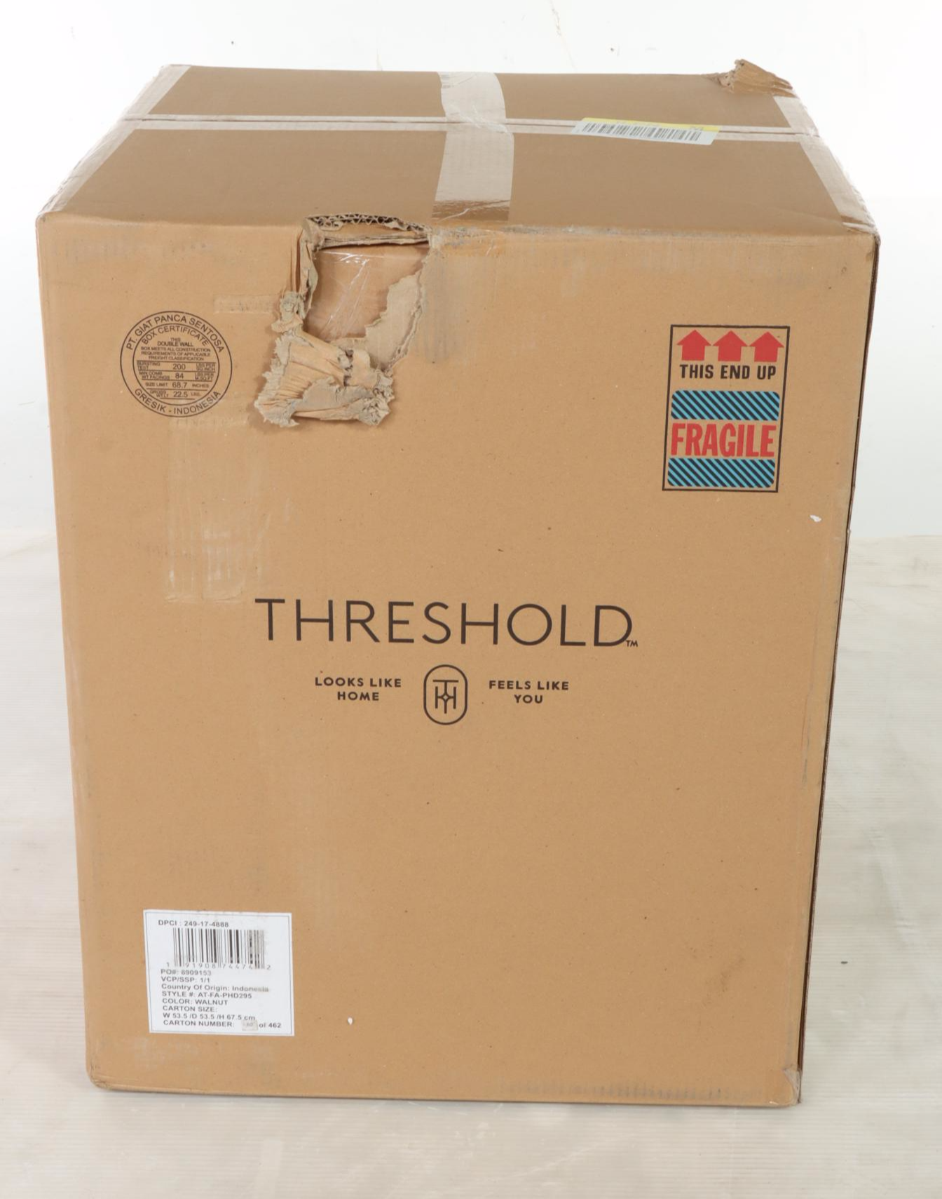 Threshold with Studio McGee Woven Accent Table