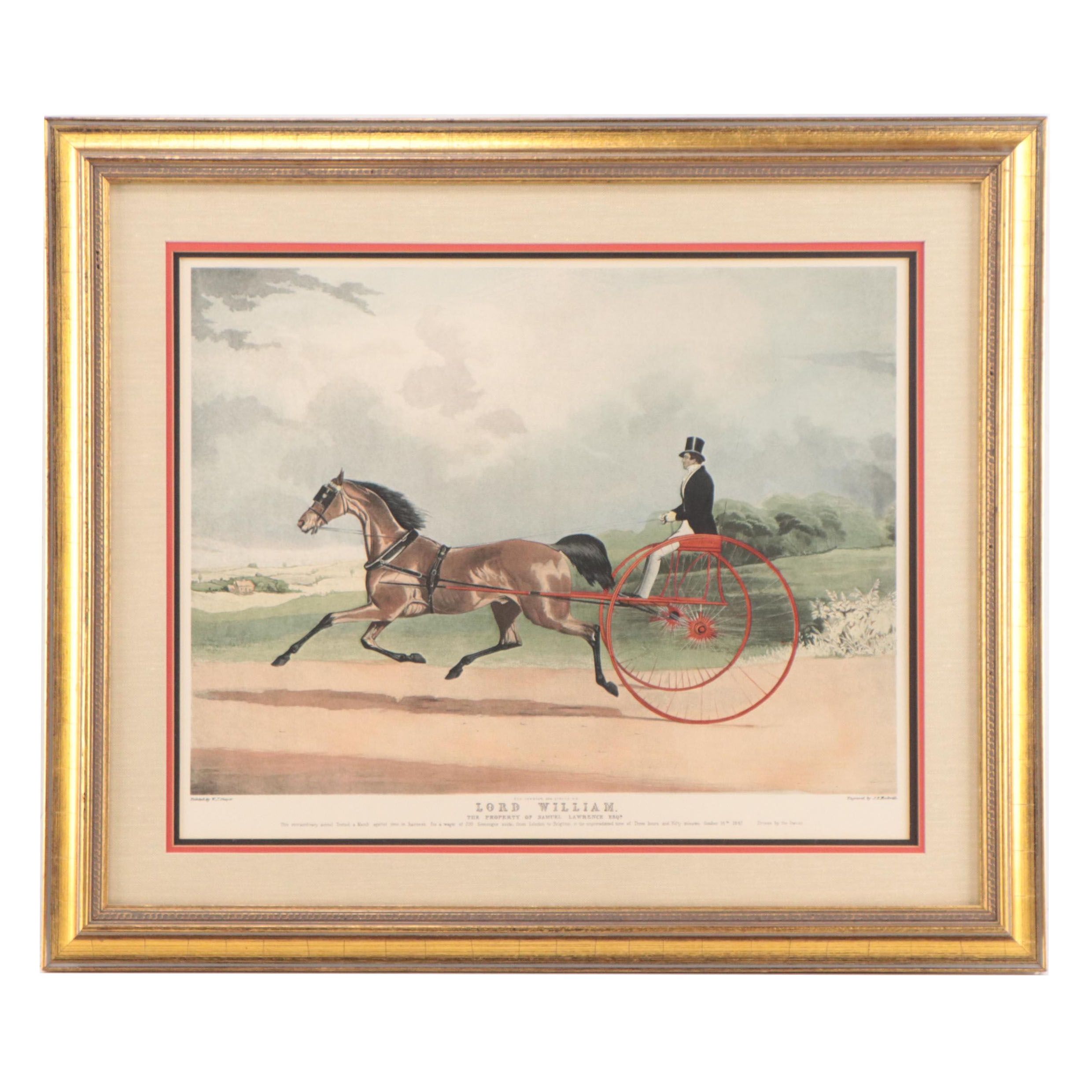 Rotogravure After William J. Shayer "Lord William"