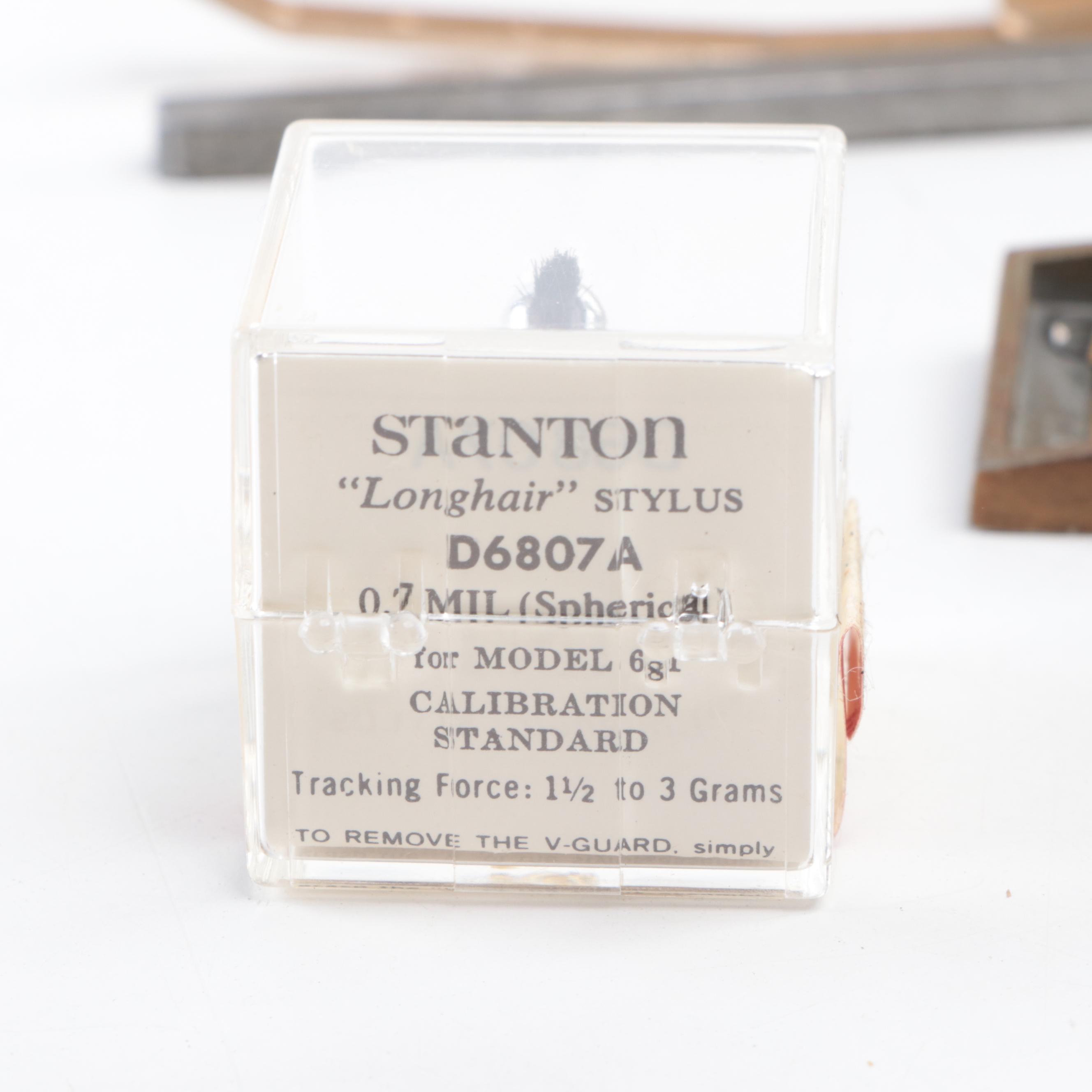 Stanton Cartridges, Headshells and More Turntable Set-Up Tools and Accessories