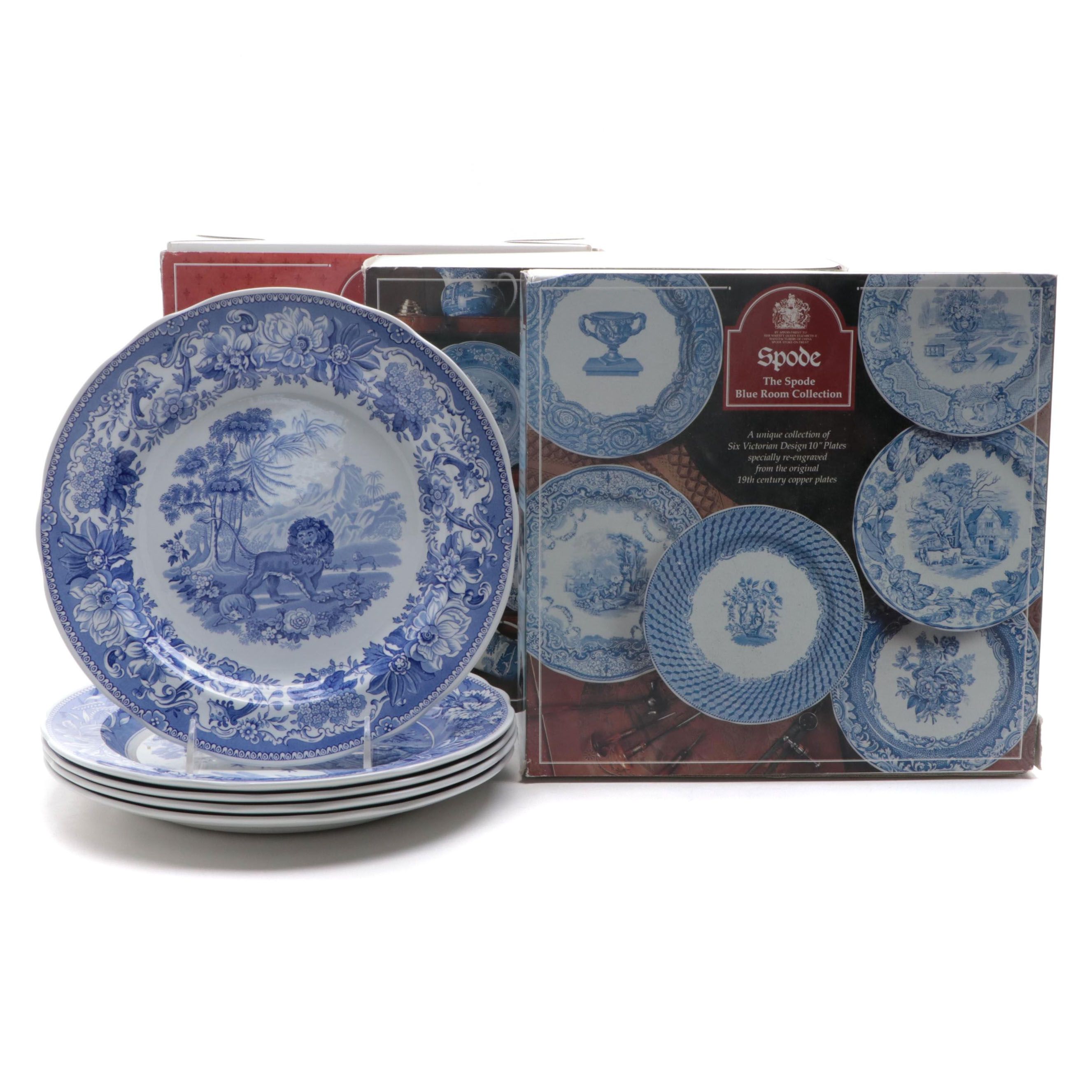 Spode Blue Room Collection Plates