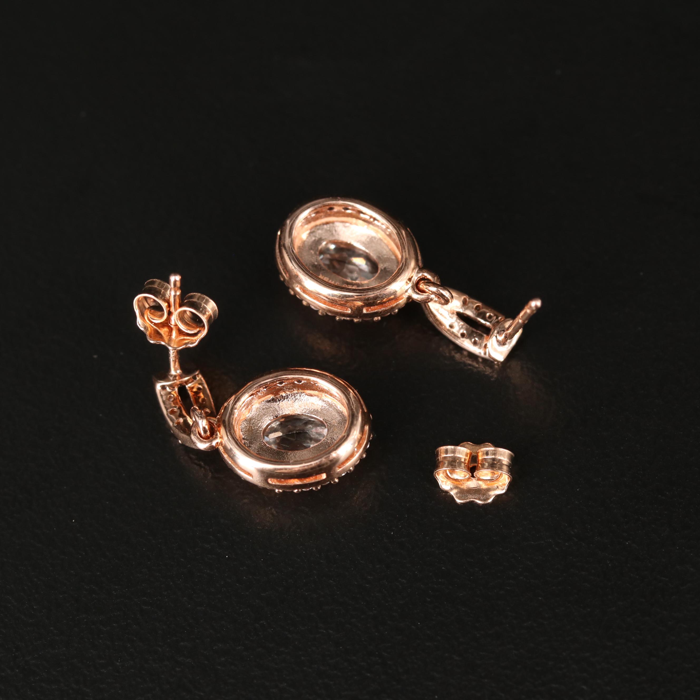 Sterling Silver Sapphire Earrings